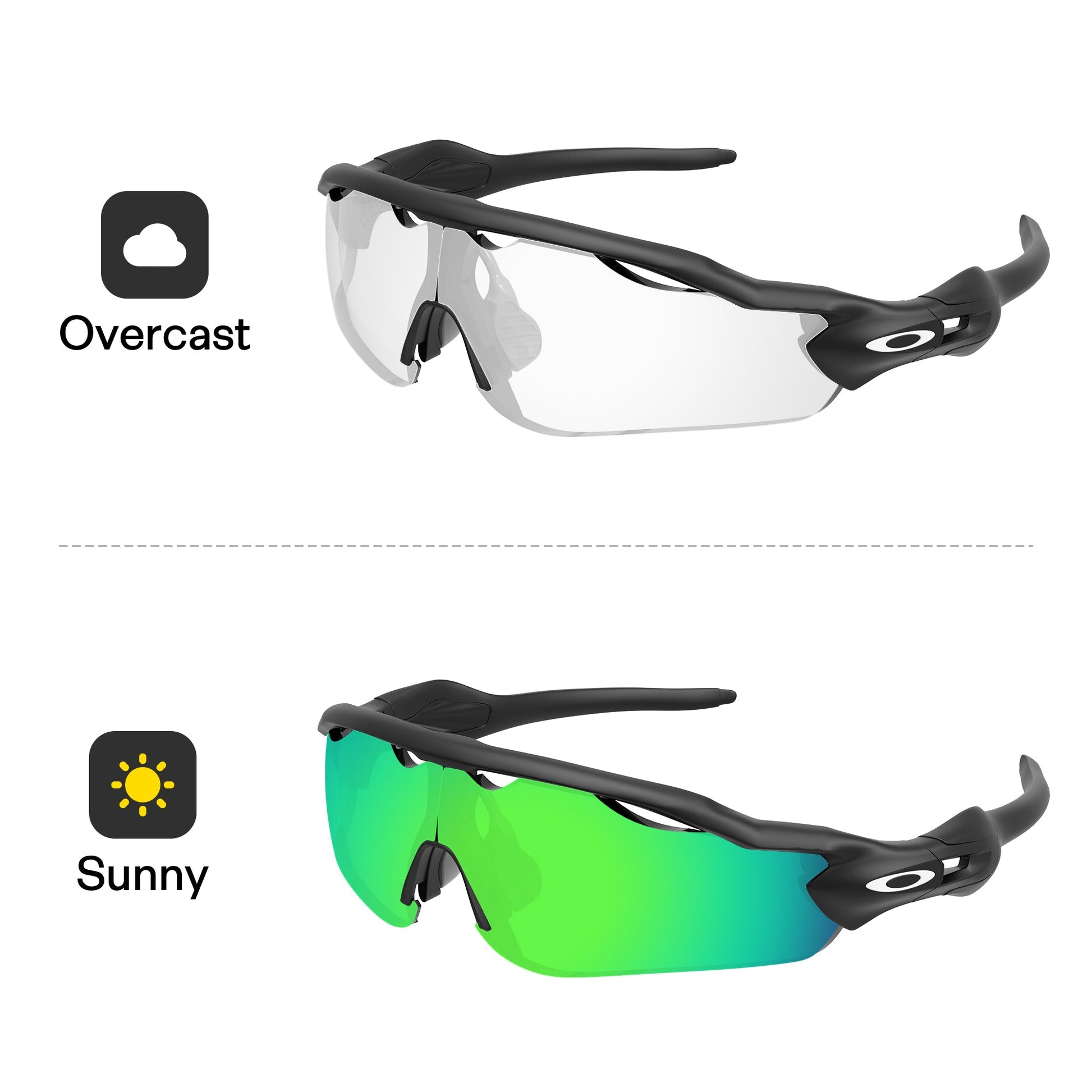 Emerald Green MirrorX™ Photochromic