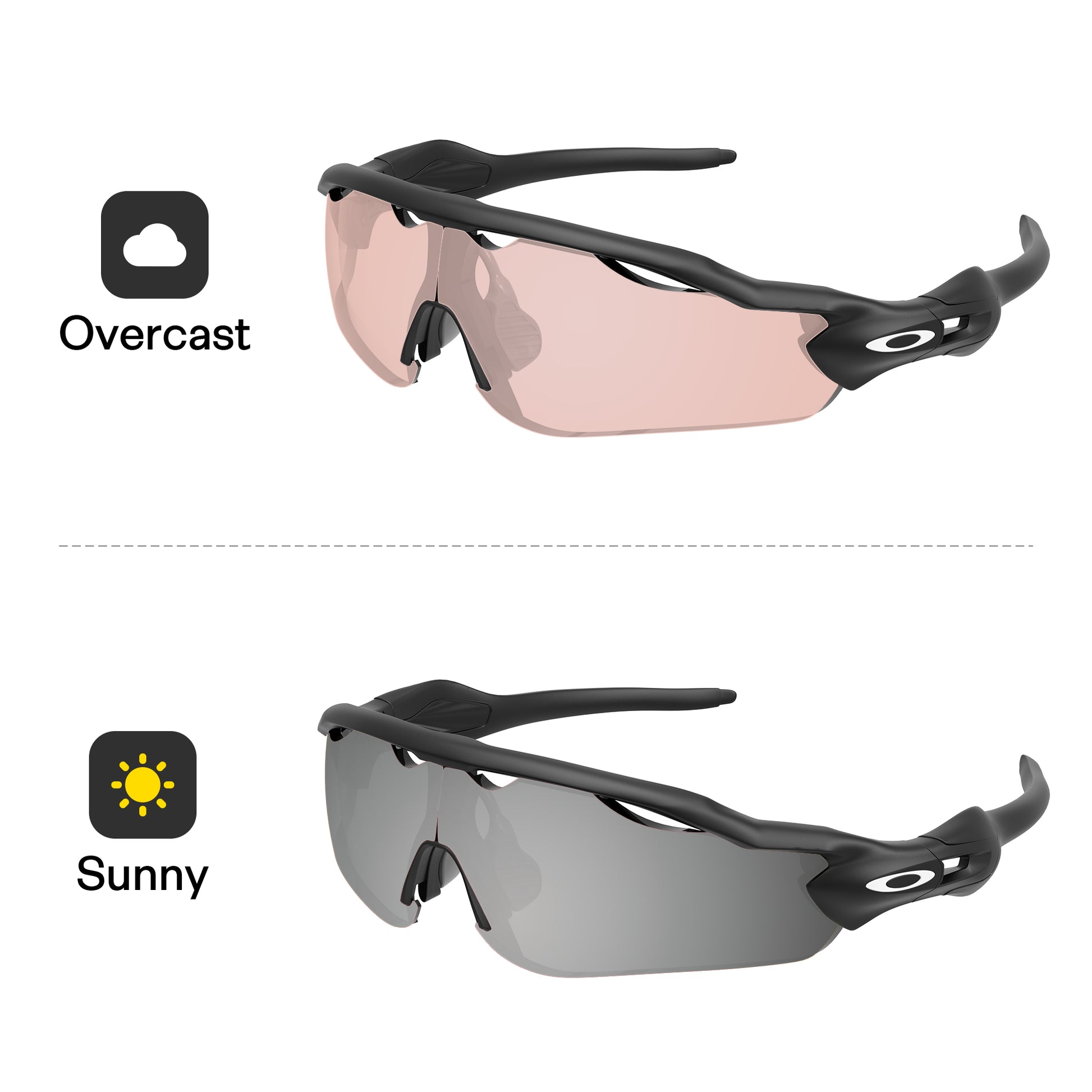 Performance Silver Chrome MirrorX™ Photochromic