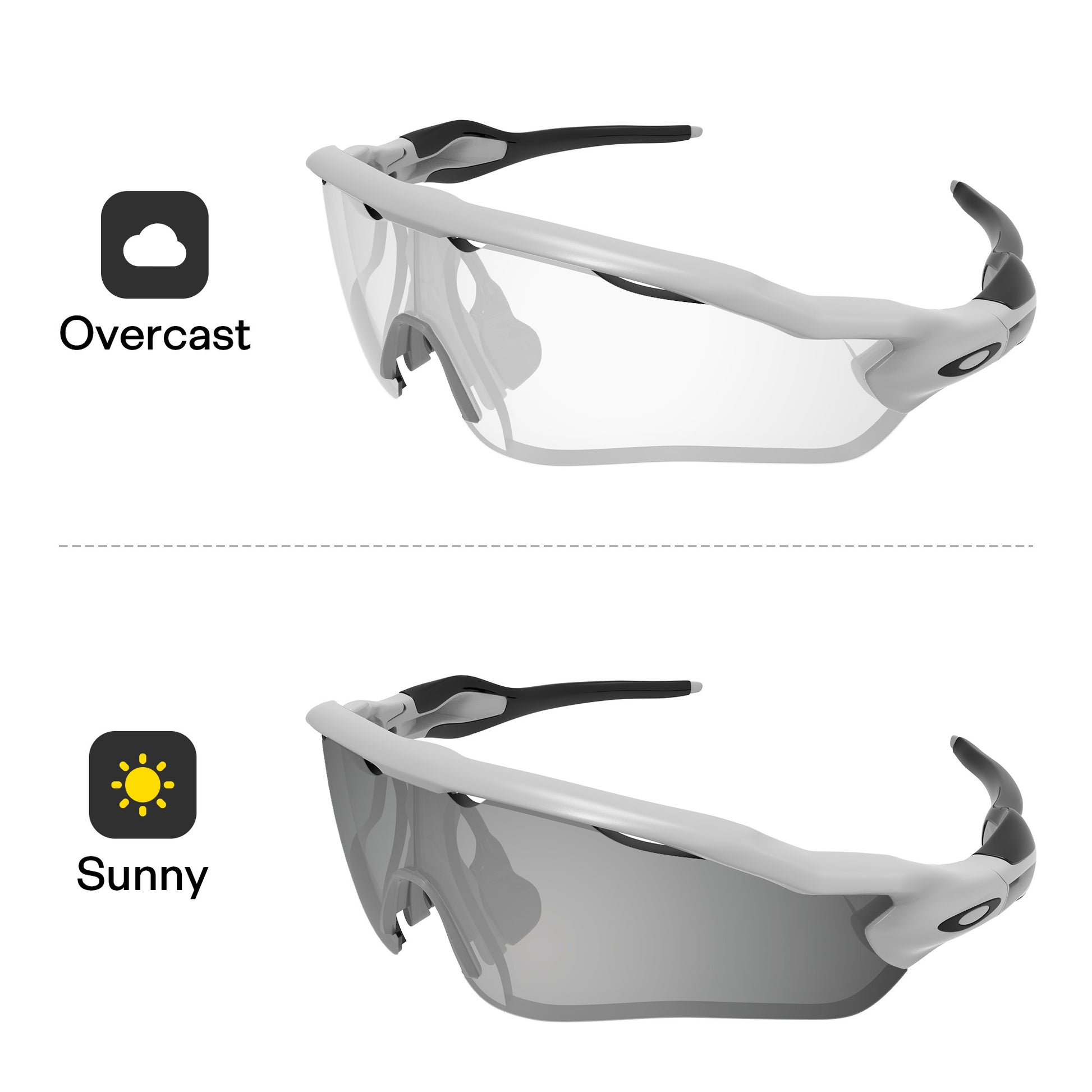 Silver Chrome MirrorX™ Photochromic