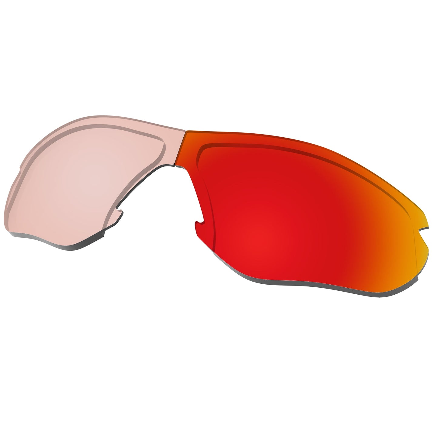 Performance Fire Red MirrorX™ Photochromic