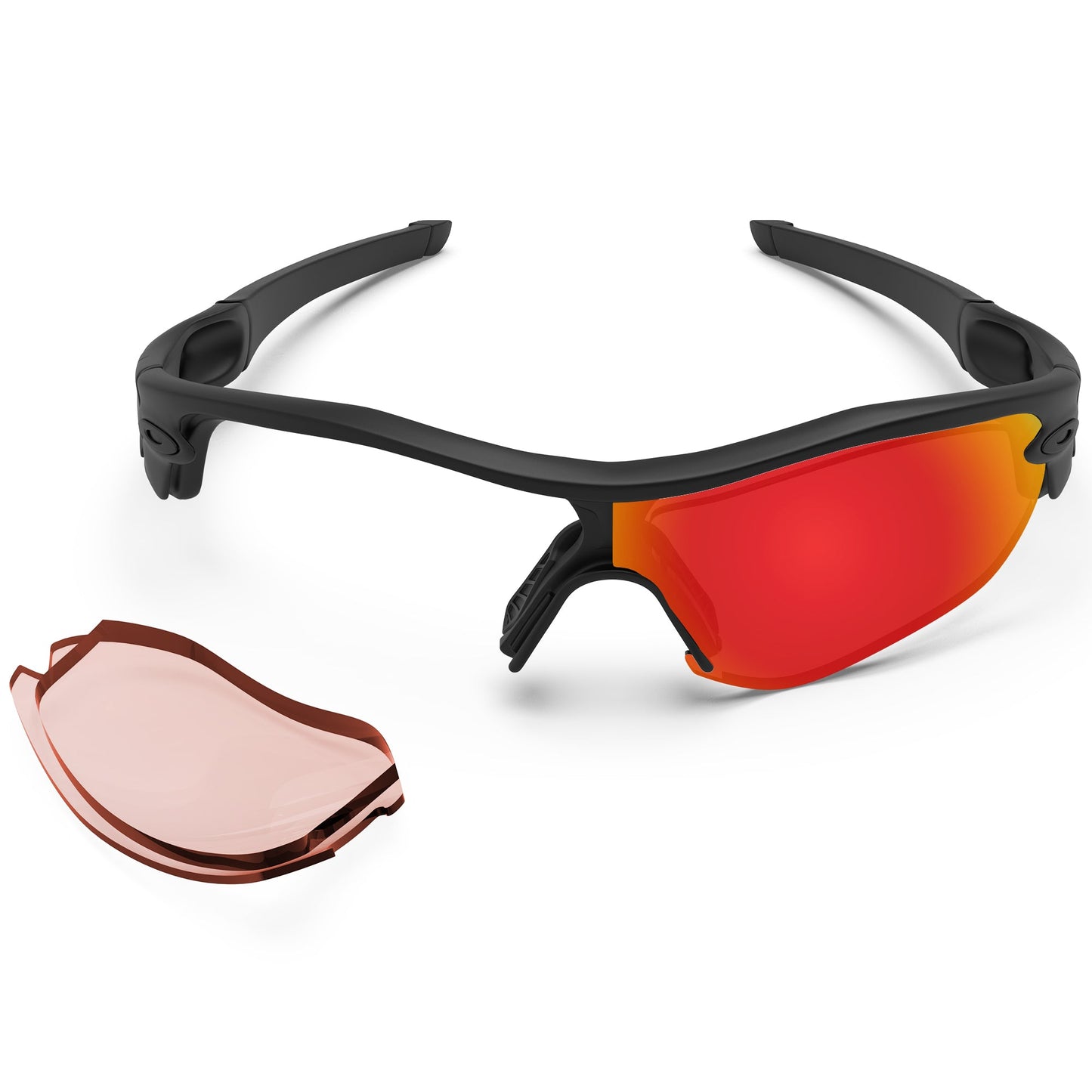 Performance Fire Red MirrorX™ Photochromic