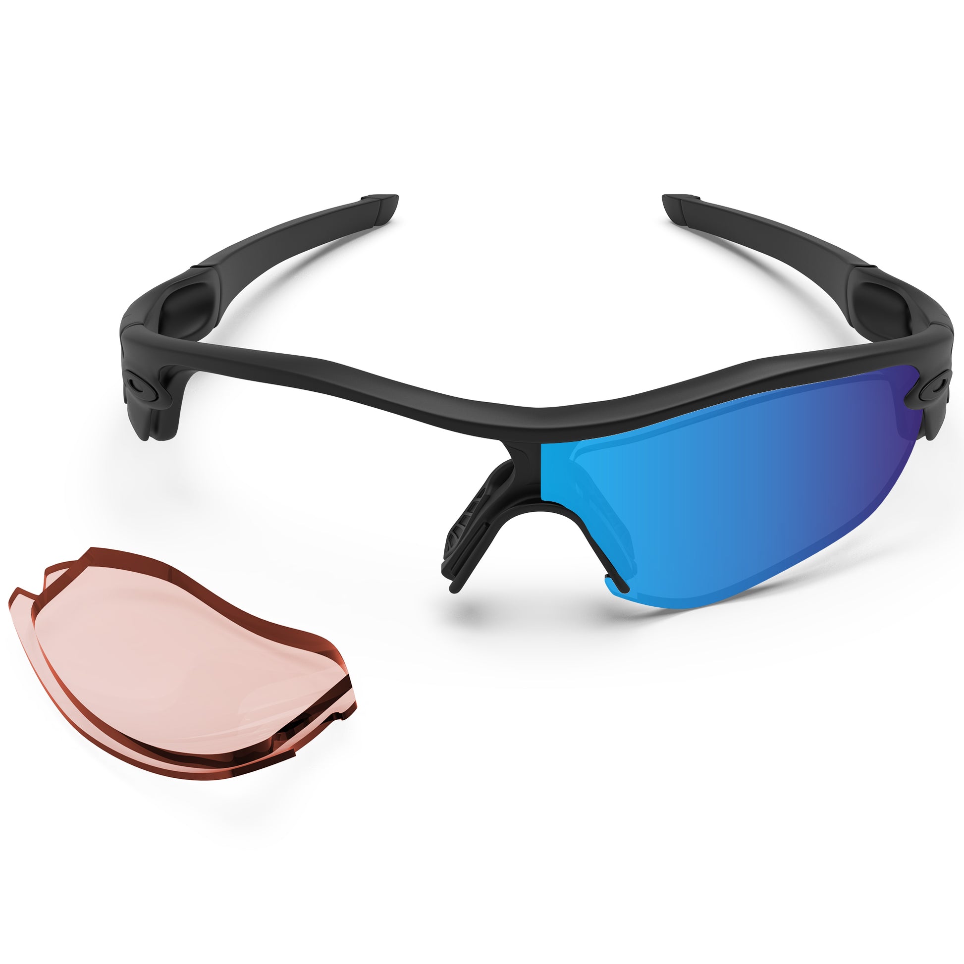 Performance Glacier Blue MirrorX™ Photochromic