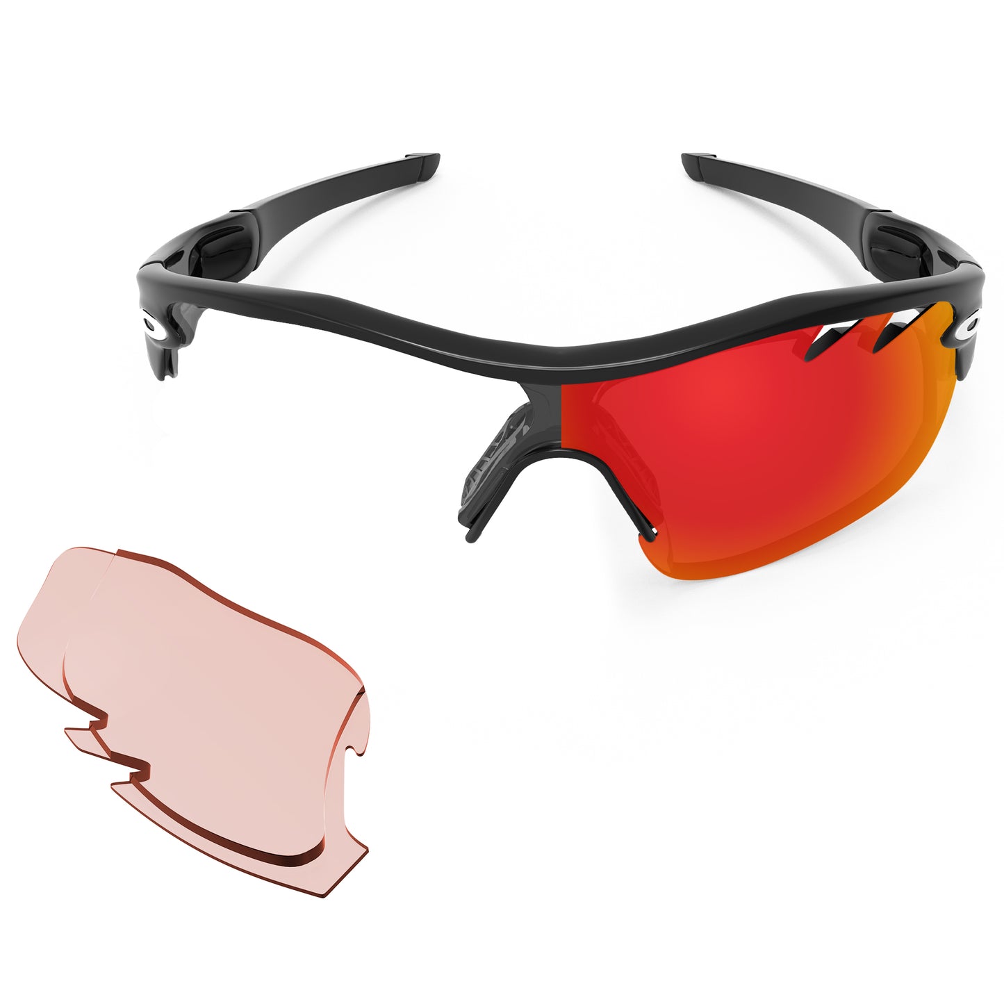 Performance Fire Red MirrorX™ Photochromic