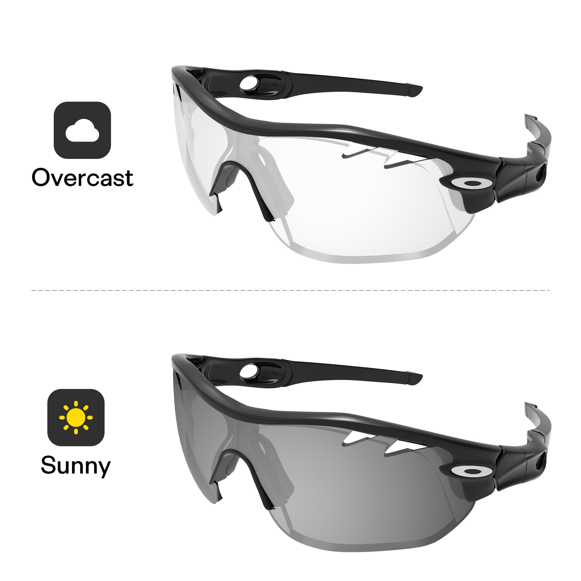 Silver Chrome MirrorX™ Photochromic