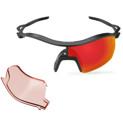 Performance Fire Red MirrorX™ Photochromic