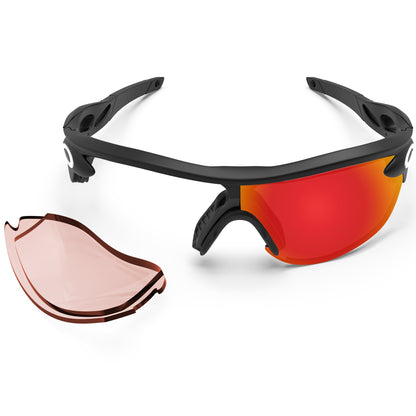 Performance Fire Red MirrorX™ Photochromic