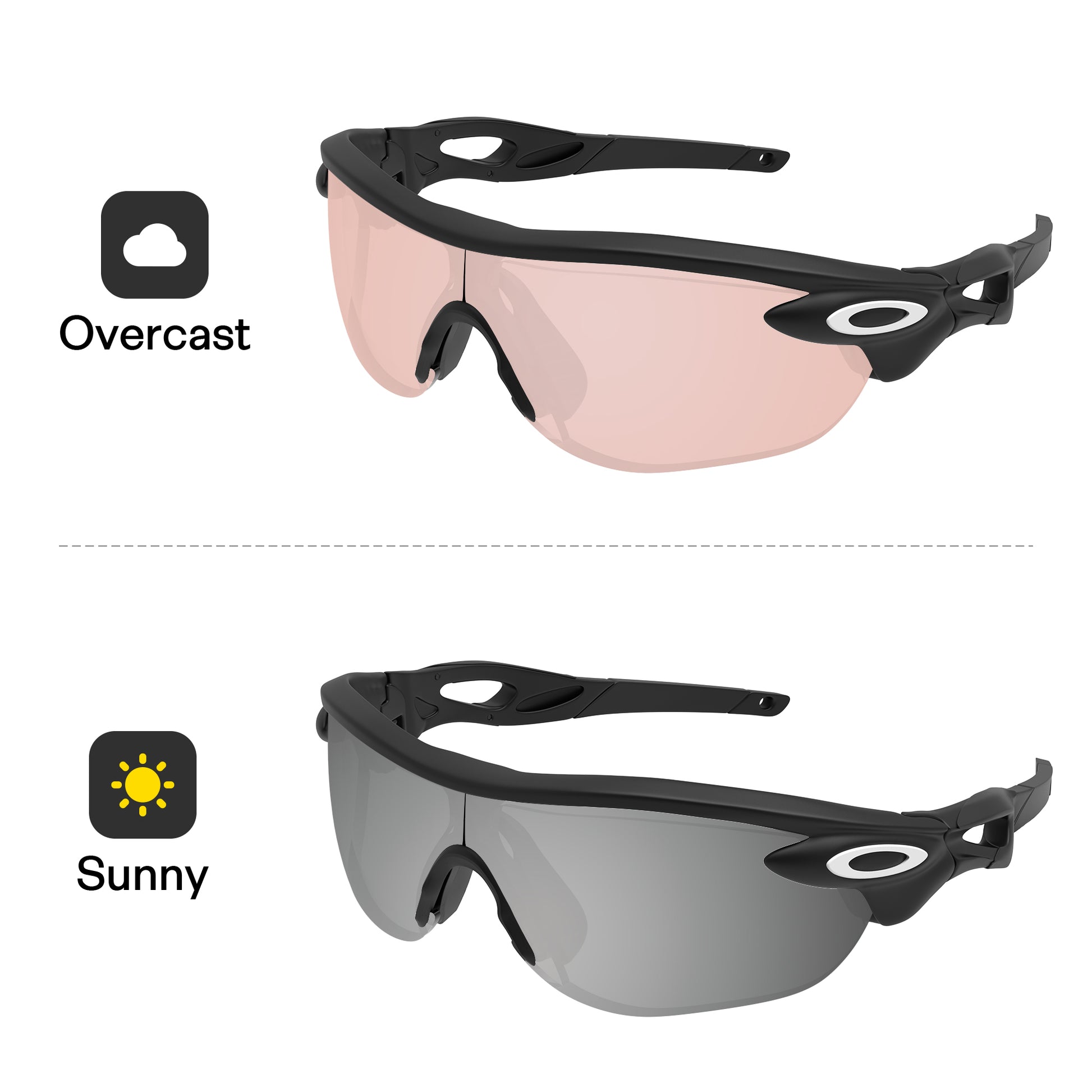 Performance Silver Chrome MirrorX™ Photochromic