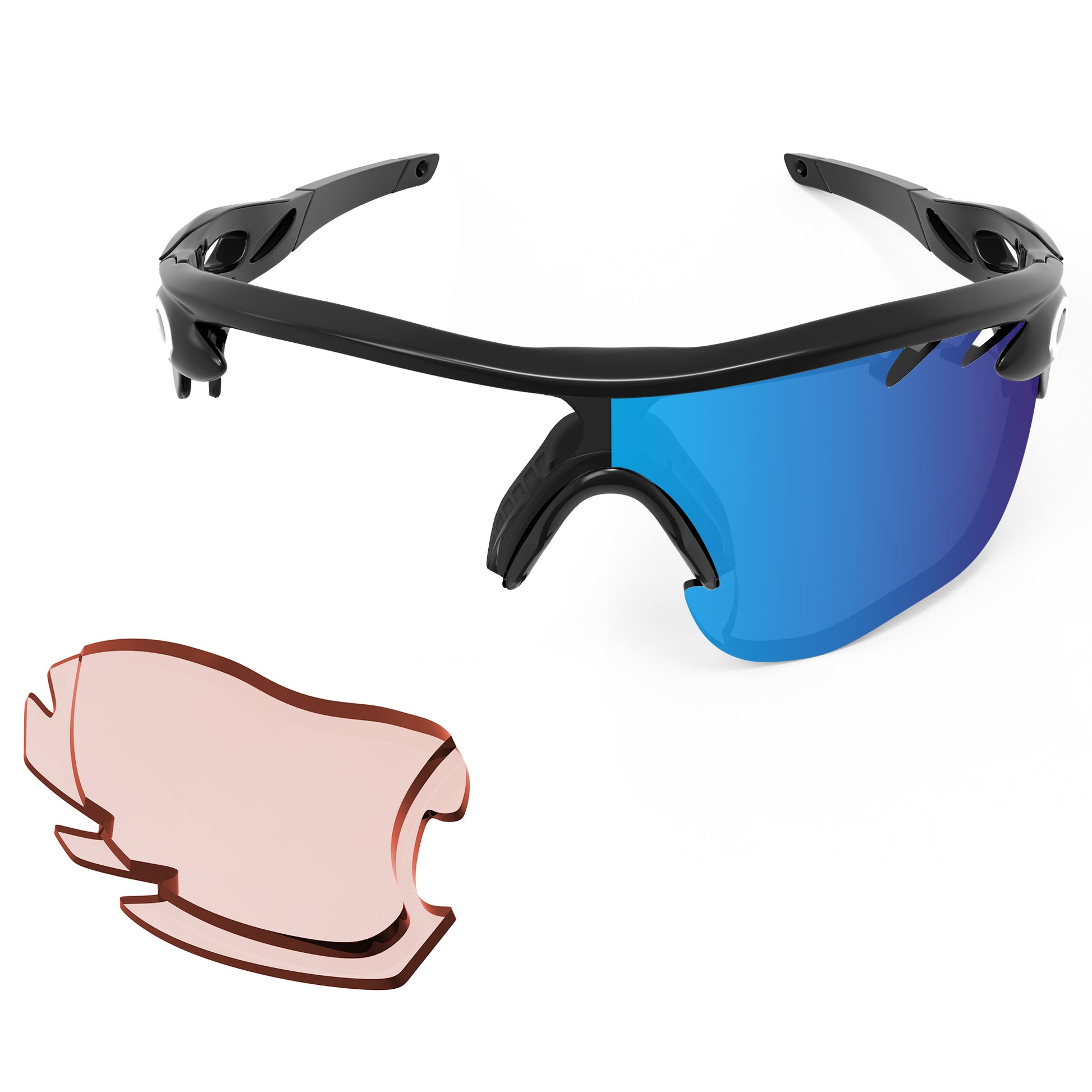 Performance Glacier Blue MirrorX™ Photochromic