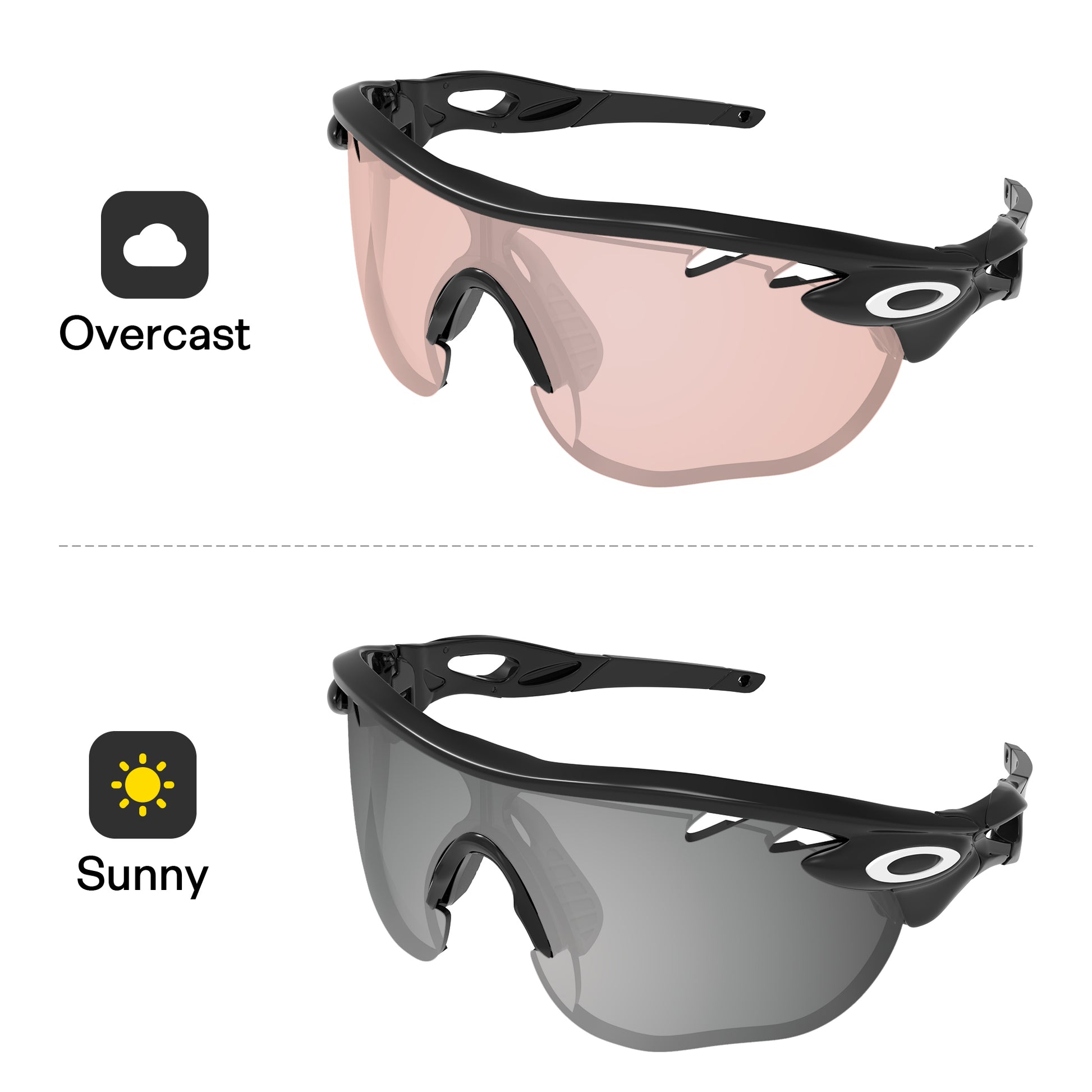 Performance Silver Chrome MirrorX™ Photochromic