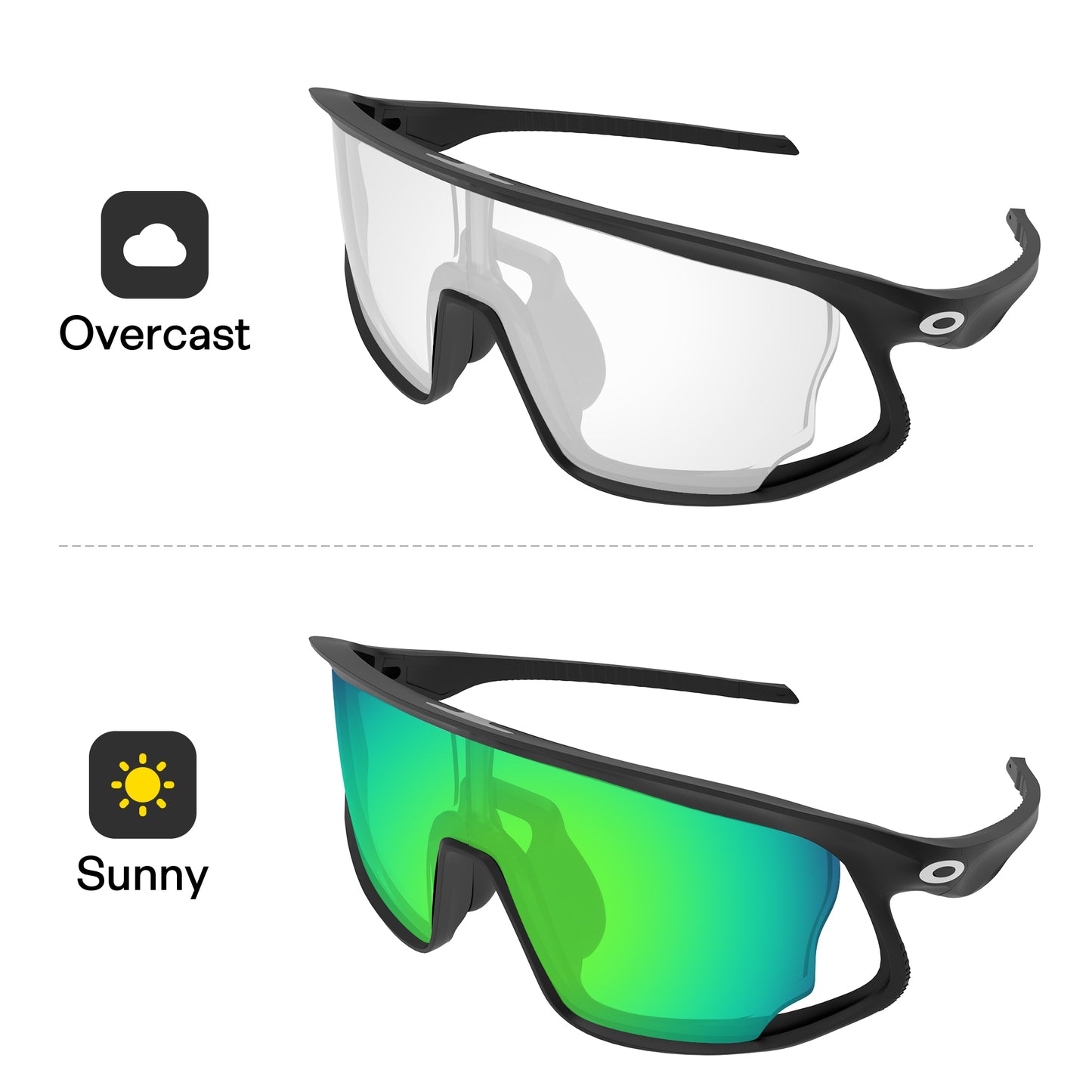 Emerald Green MirrorXâ�?Photochromic