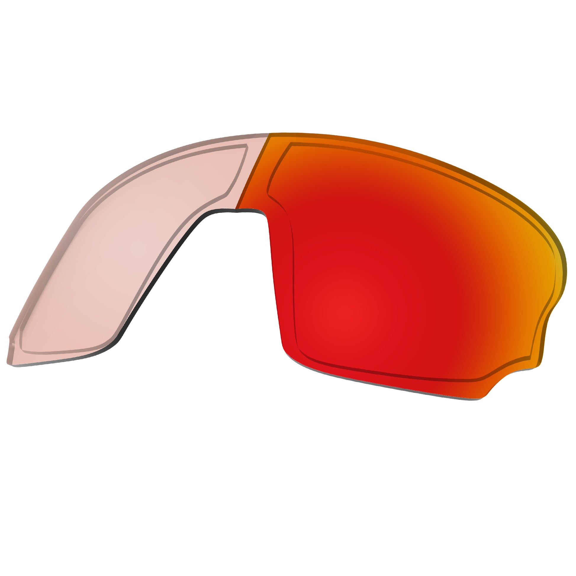 Performance Fire Red MirrorXâ�?Photochromic