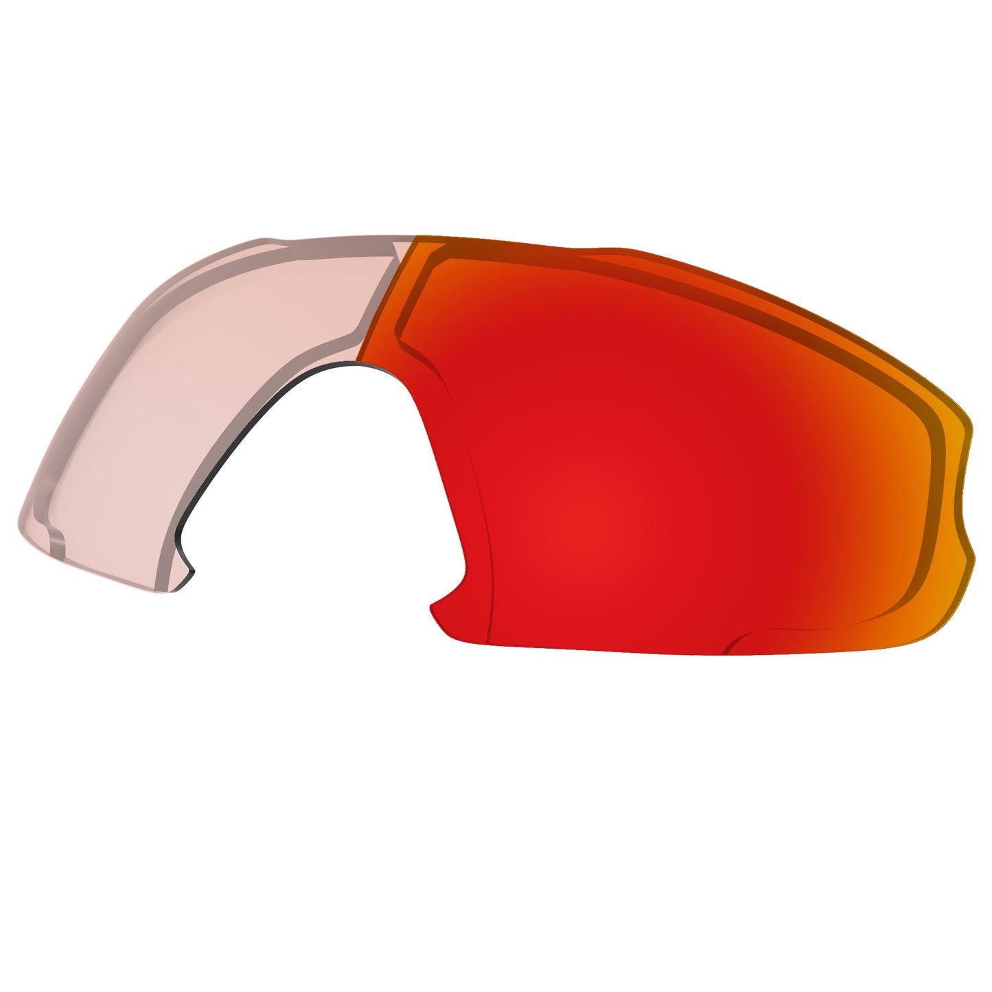 Performance Fire Red MirrorX™ Photochromic