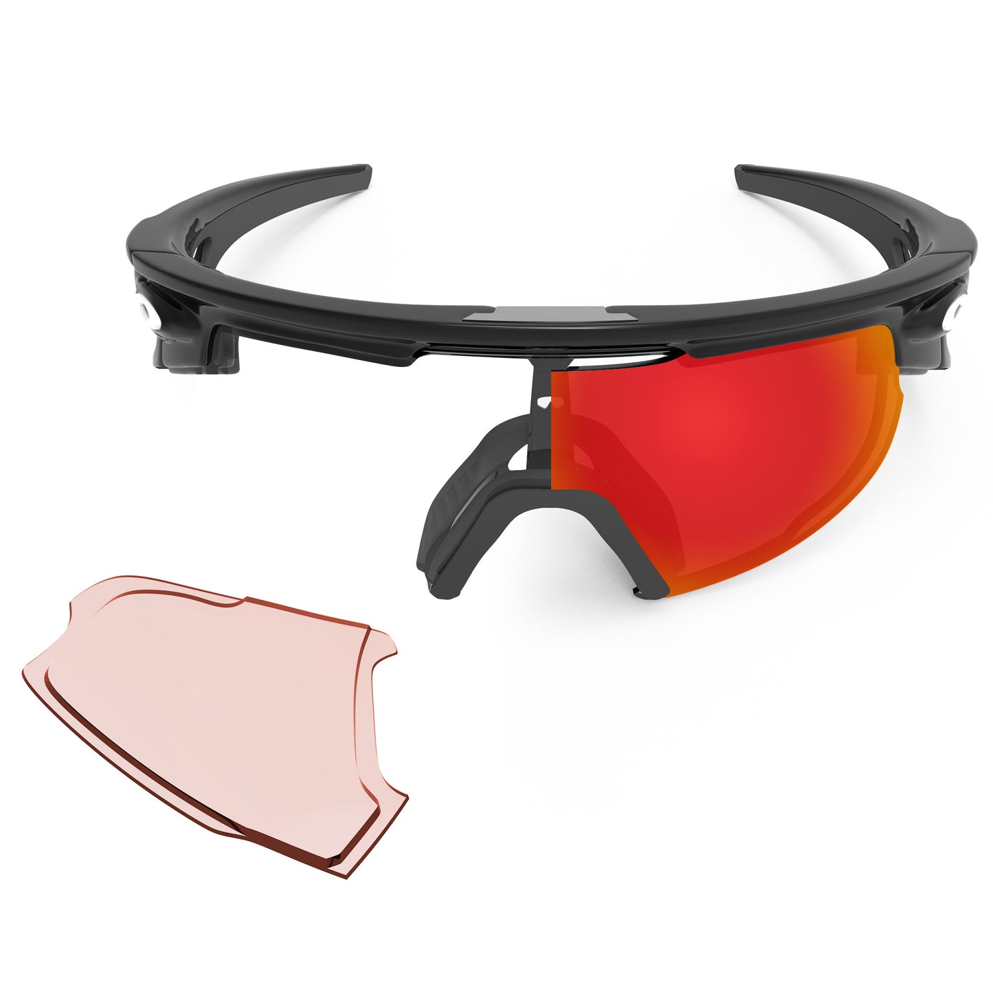 Performance Fire Red MirrorX™ Photochromic