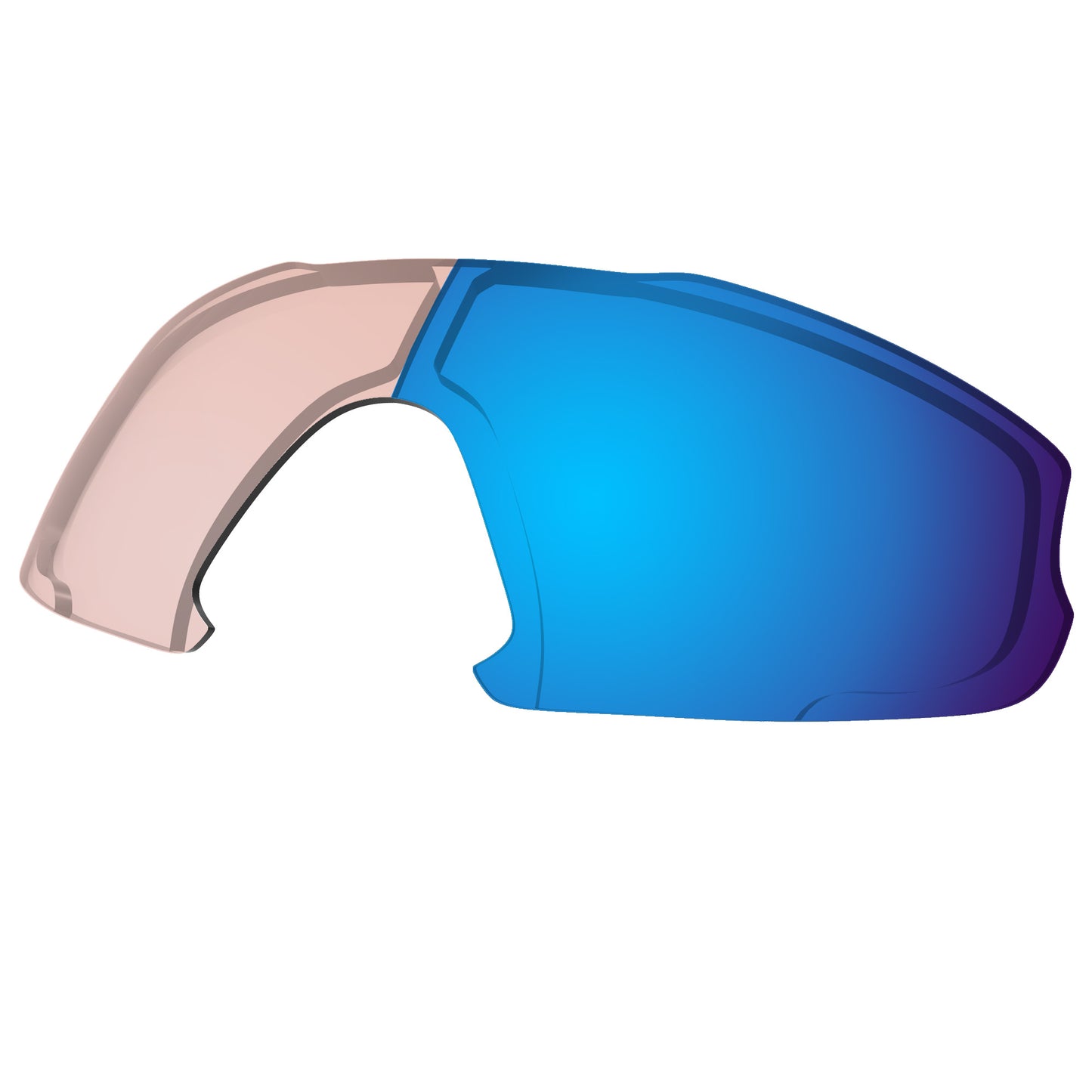 Performance Glacier Blue MirrorX™ Photochromic