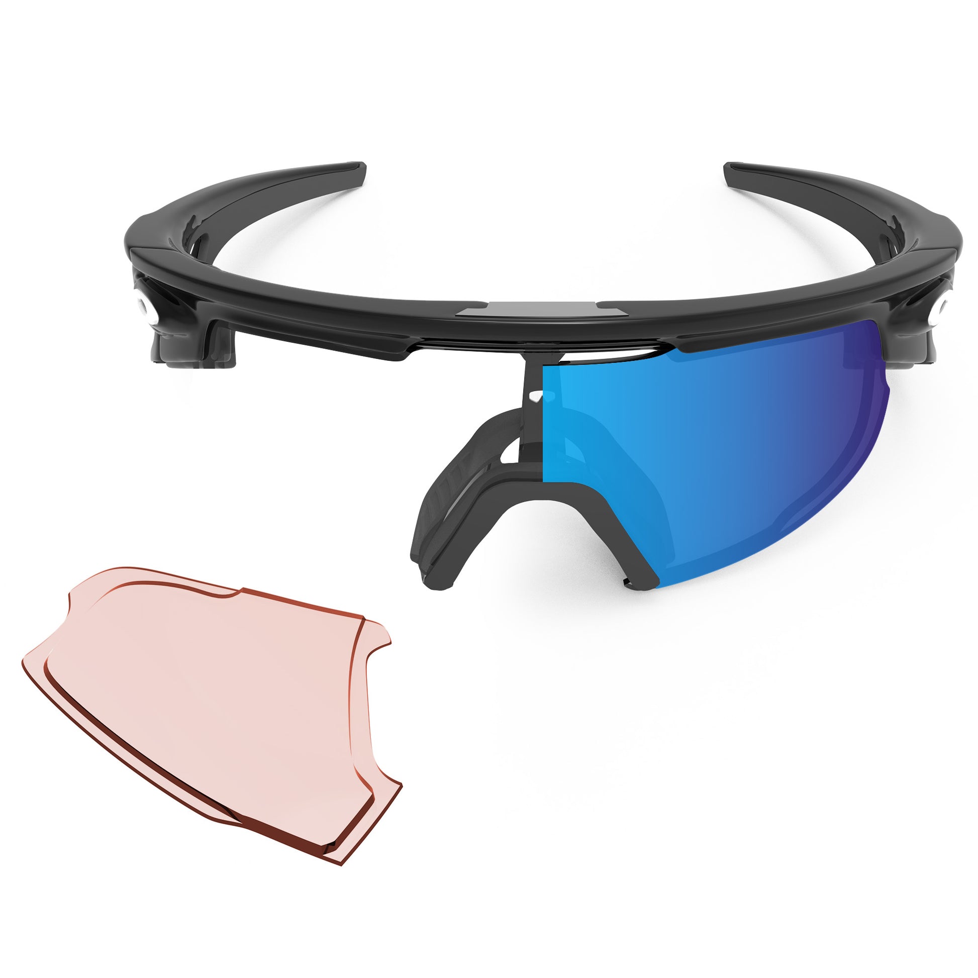 Performance Glacier Blue MirrorX™ Photochromic