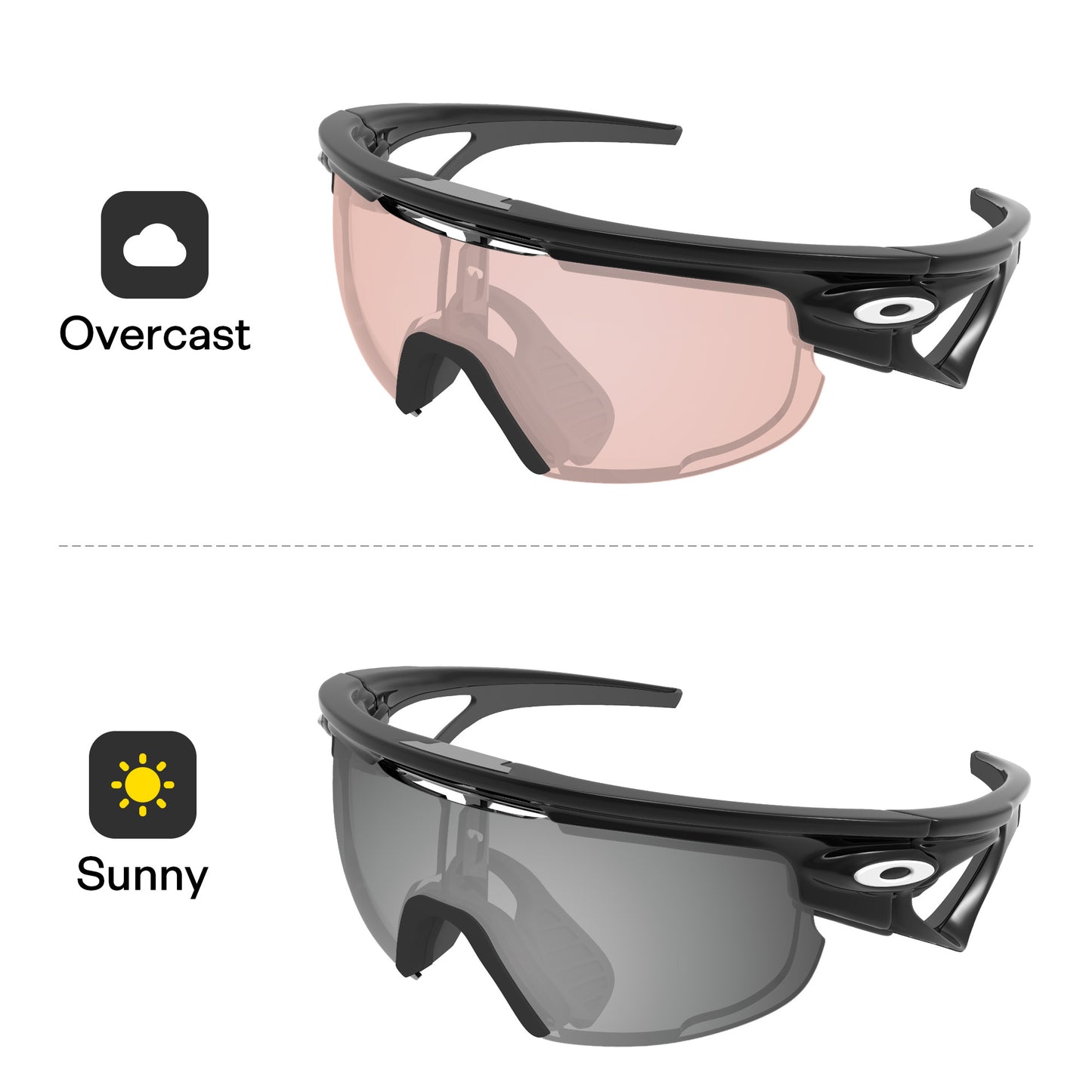 Performance Silver Chrome MirrorX™ Photochromic