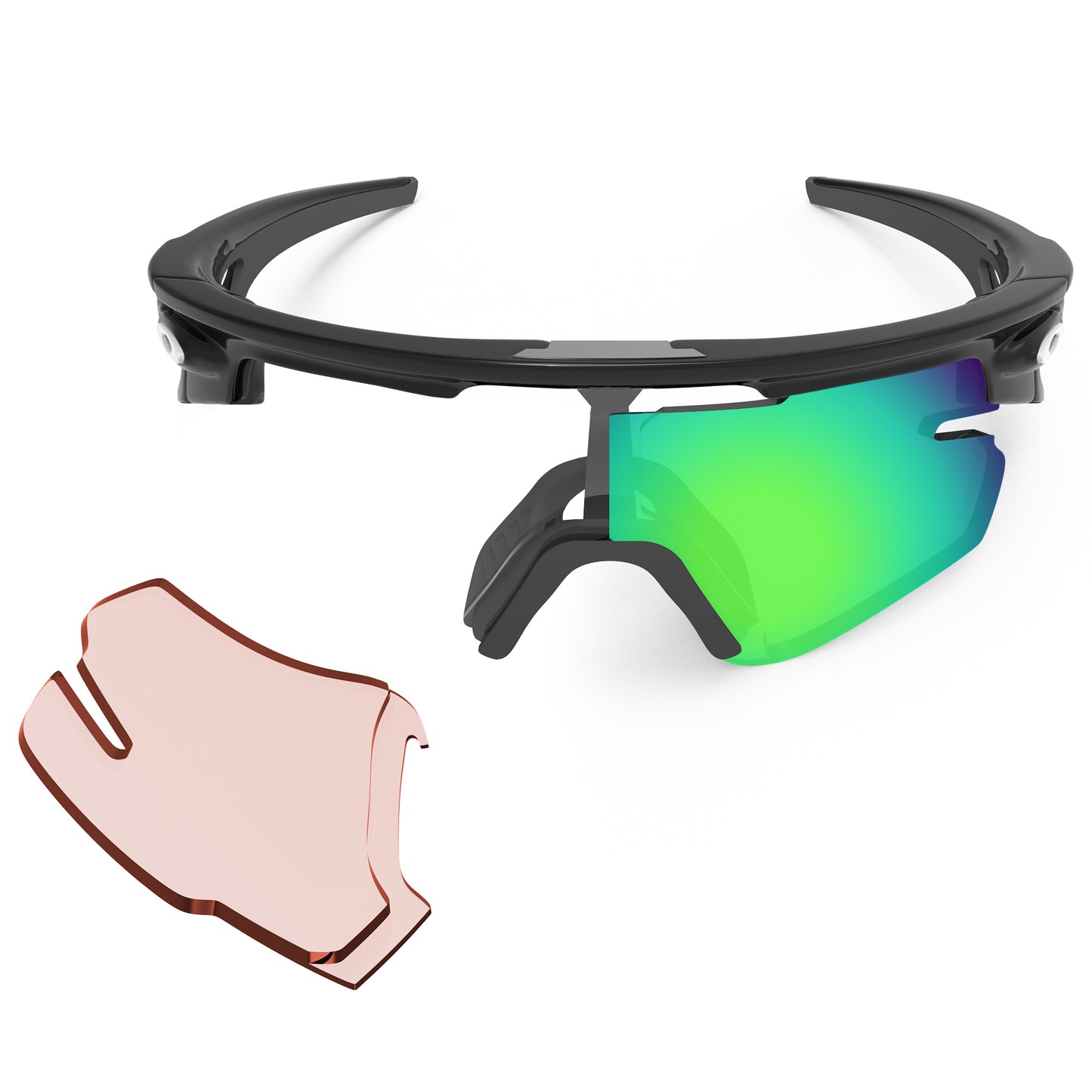 Performance Emerald Green MirrorX™ Photochromic