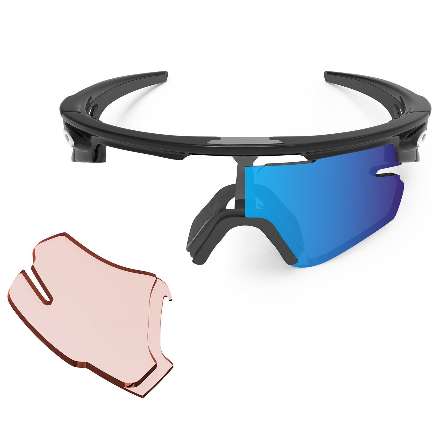 Performance Glacier Blue MirrorX™ Photochromic