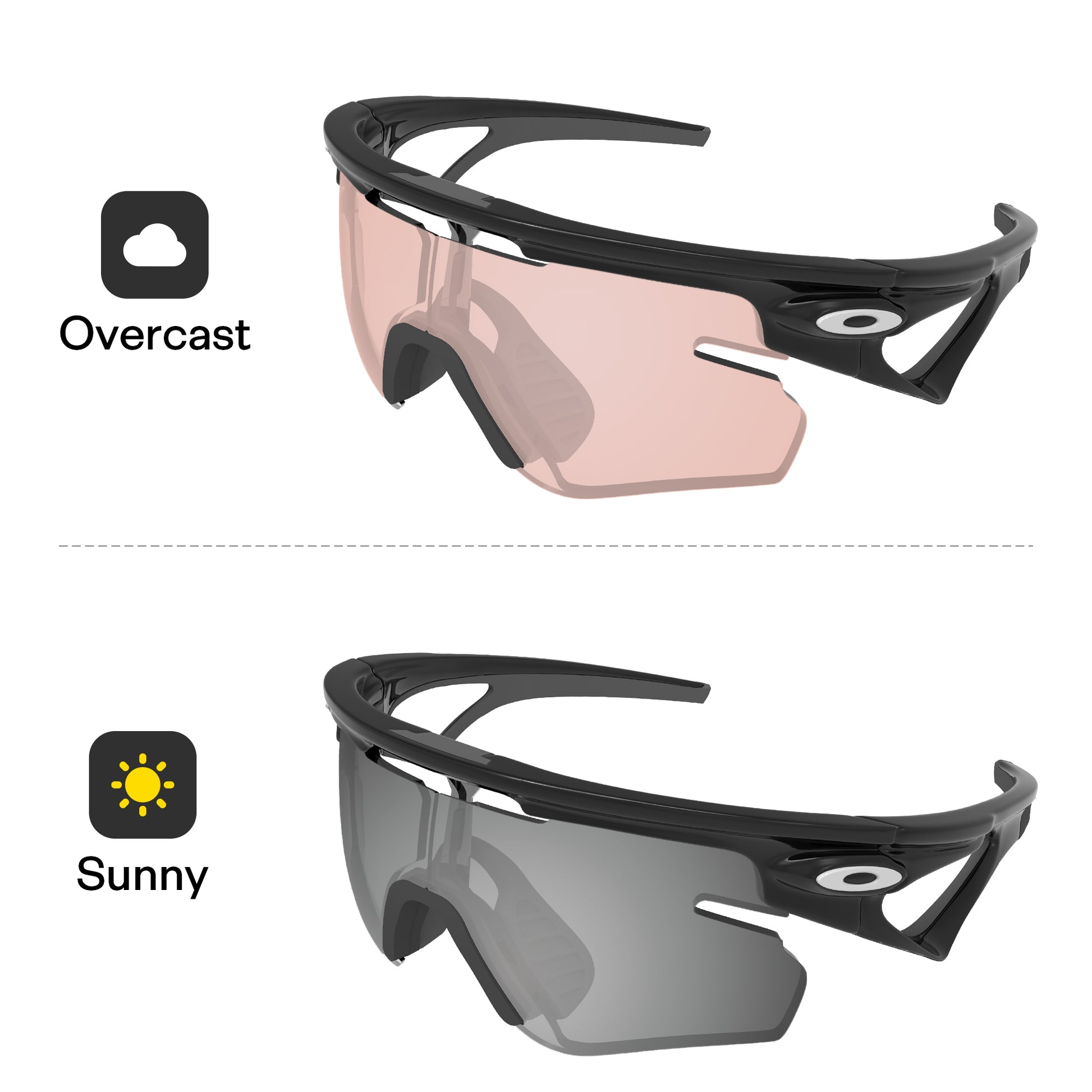 Performance Silver Chrome MirrorX™ Photochromic