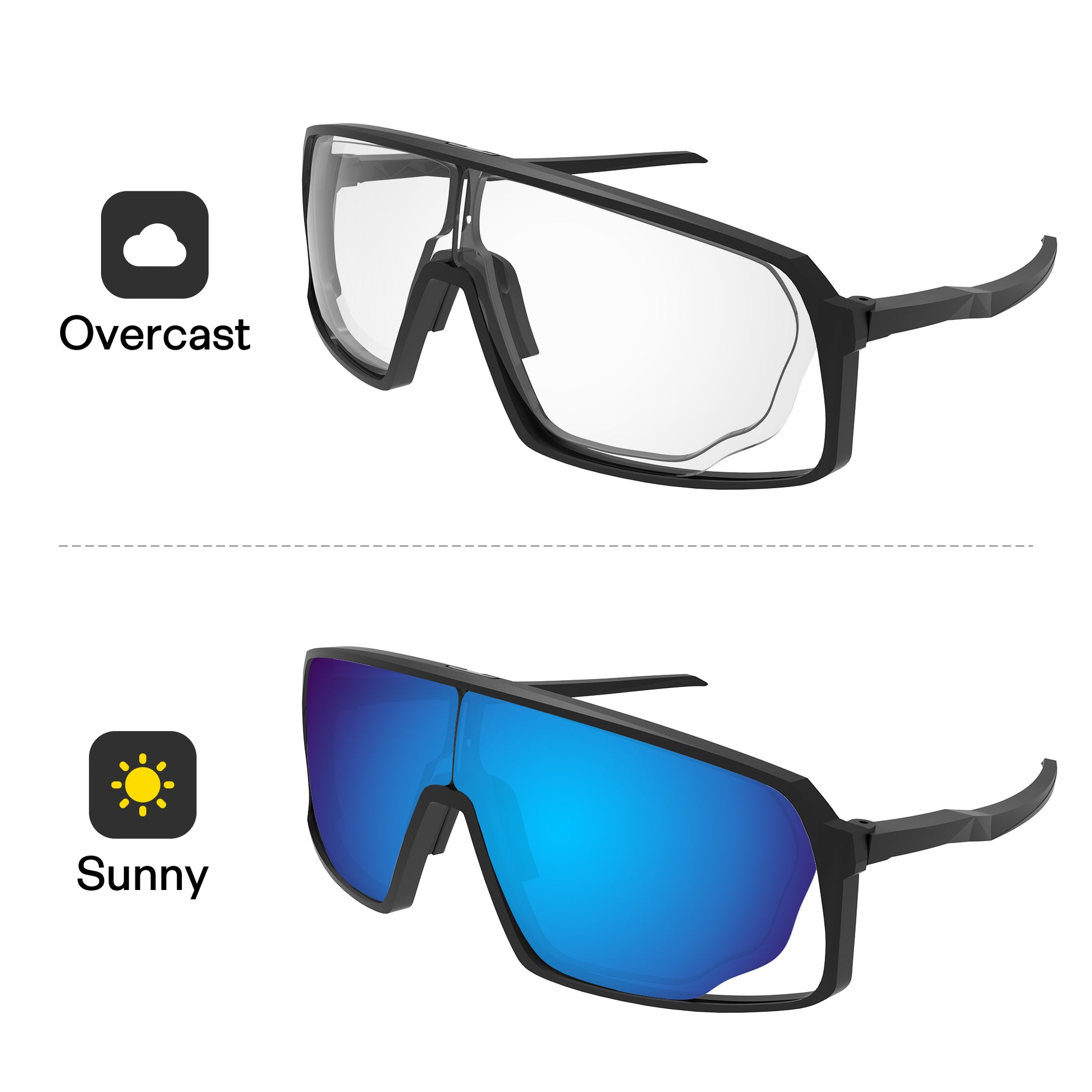 Glacier Blue MirrorX™ Photochromic