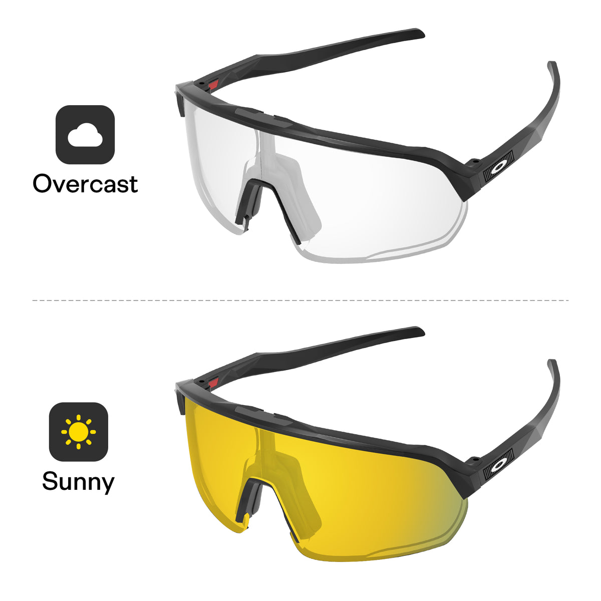 24K Gold MirrorXâï¿?Photochromic