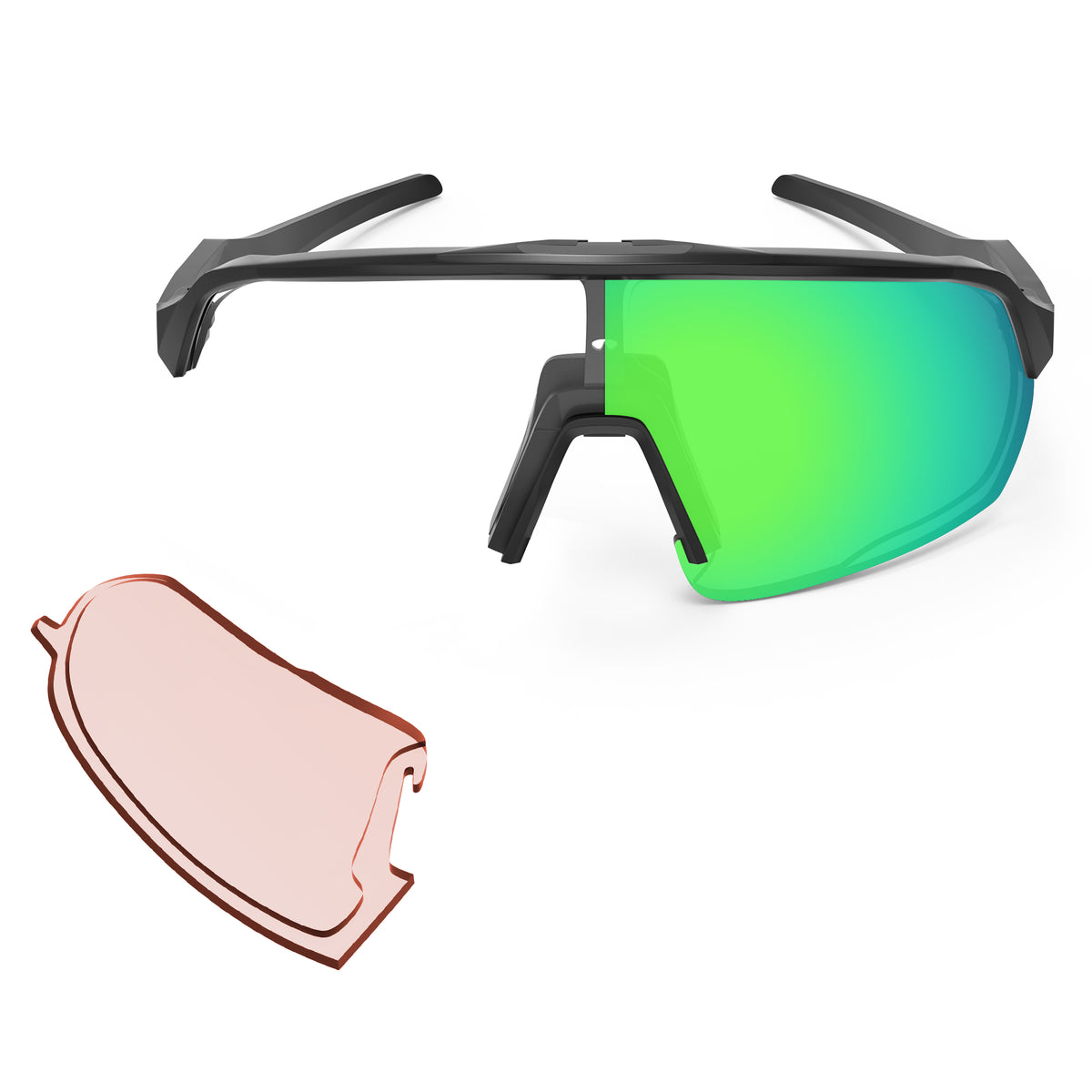 Performance Emerald Green MirrorXâï¿?Photochromic