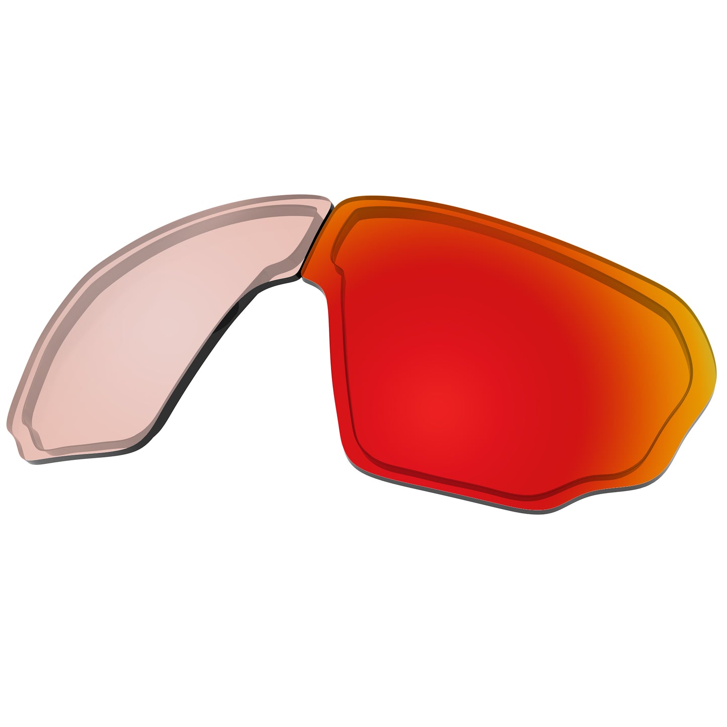 Performance Fire Red MirrorX™ Photochromic