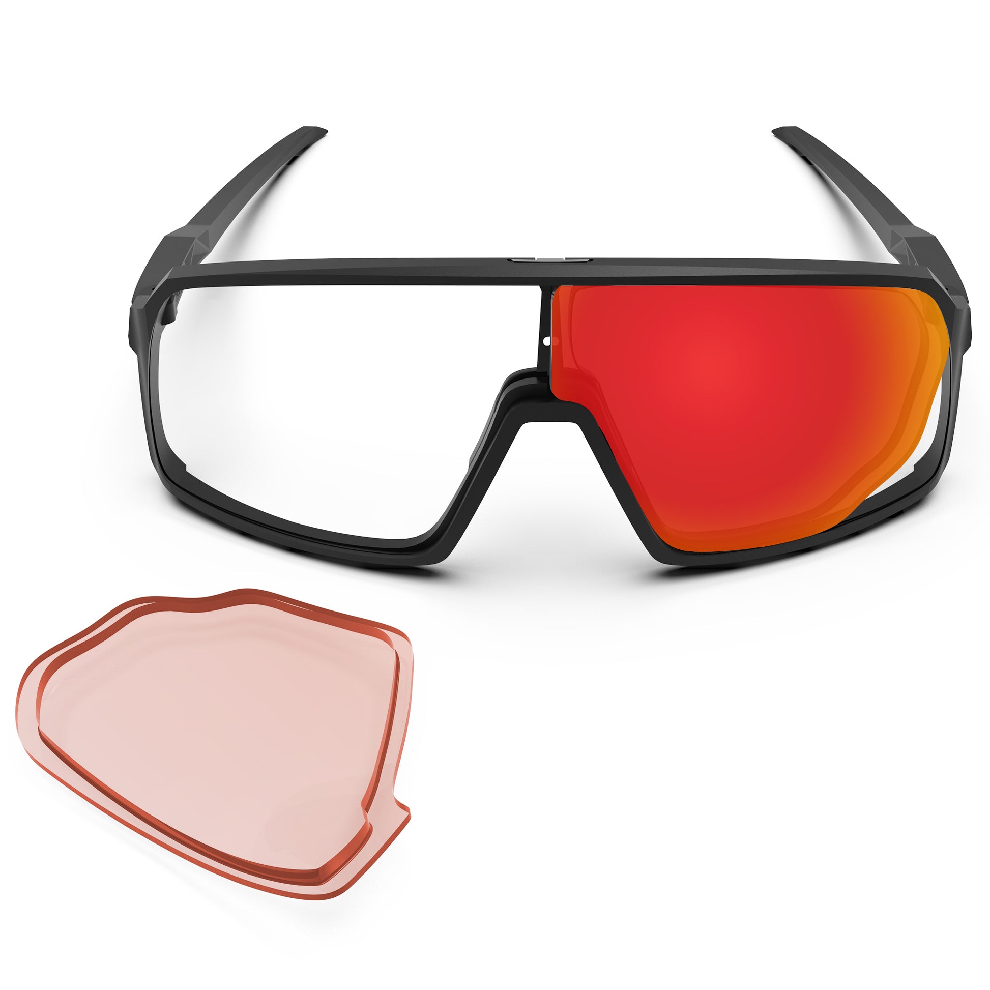 Performance Fire Red MirrorX™ Photochromic