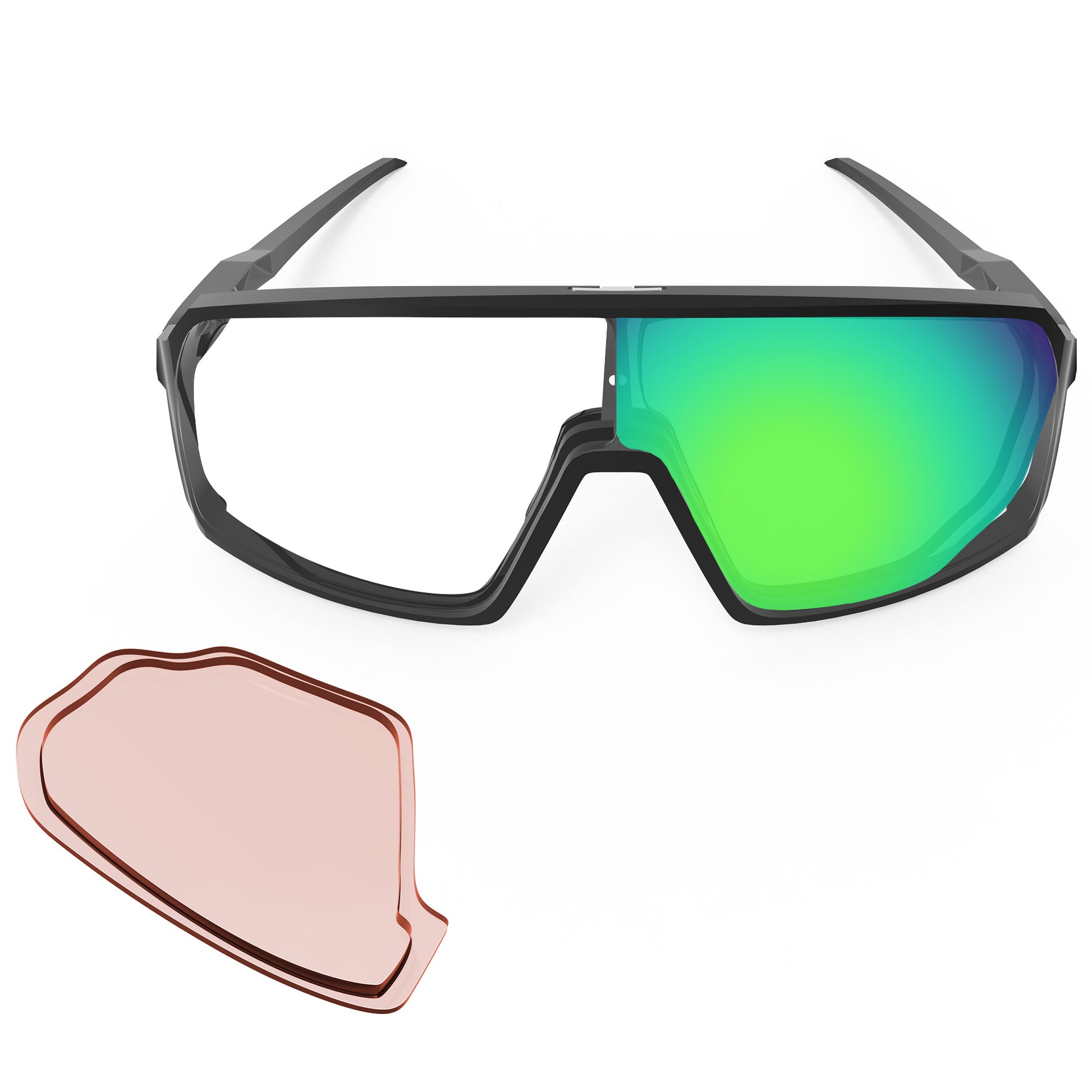 Performance Emerald Green MirrorX™ Photochromic