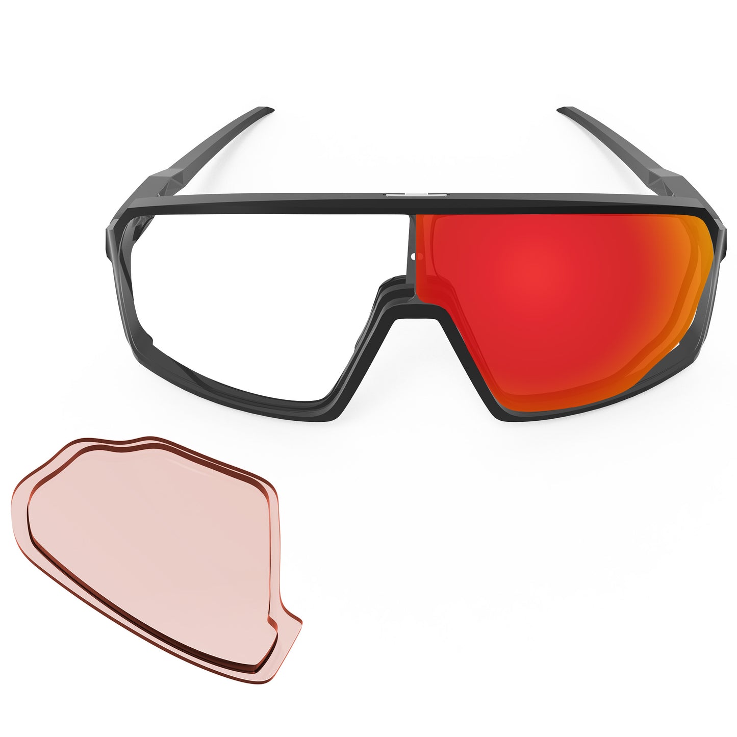 Performance Fire Red MirrorX™ Photochromic
