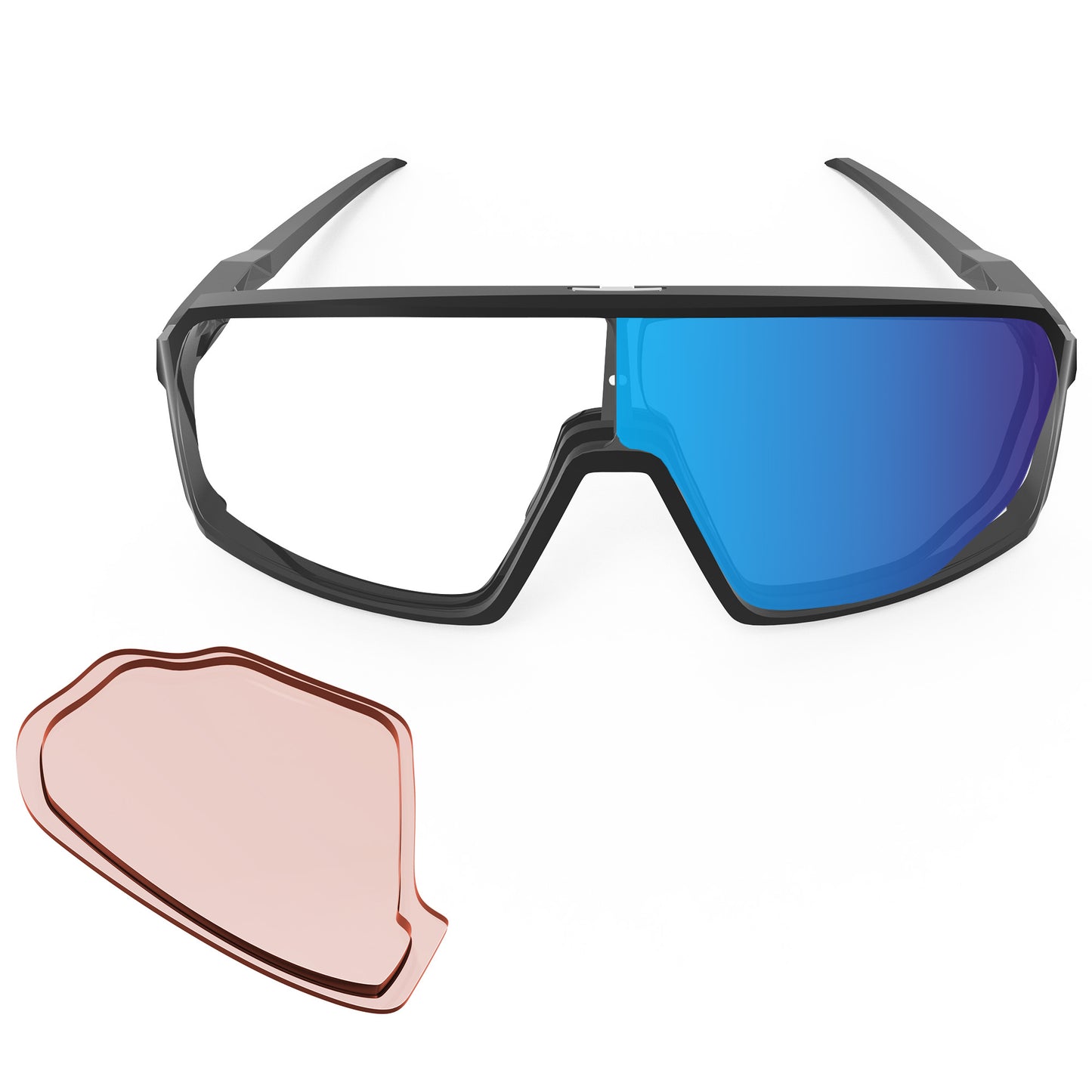 Performance Glacier Blue MirrorX™ Photochromic