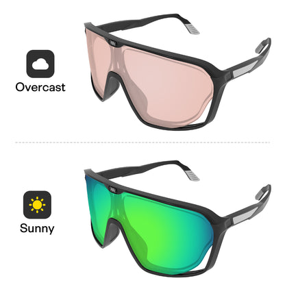 Performance Emerald Green MirrorX™ Photochromic