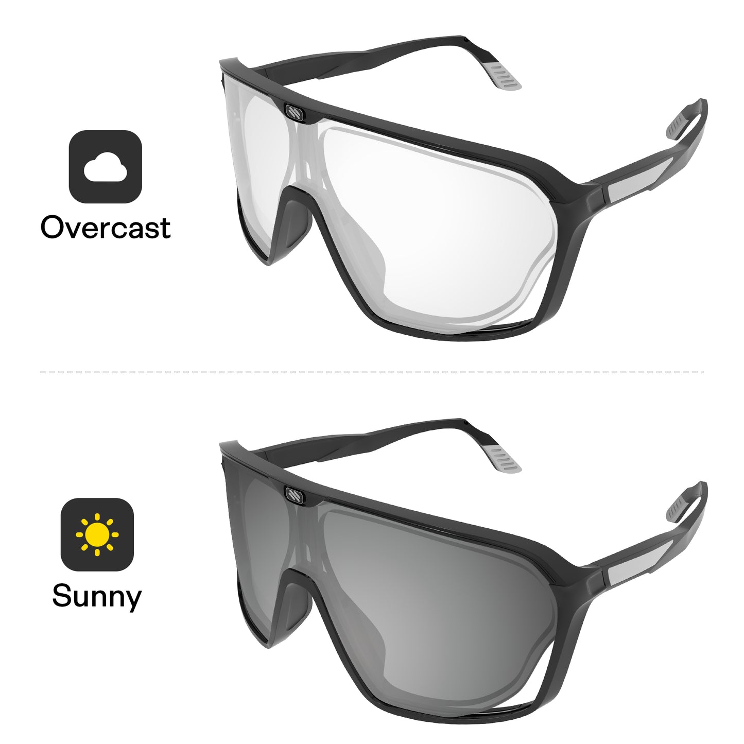 Silver Chrome MirrorX™ Photochromic