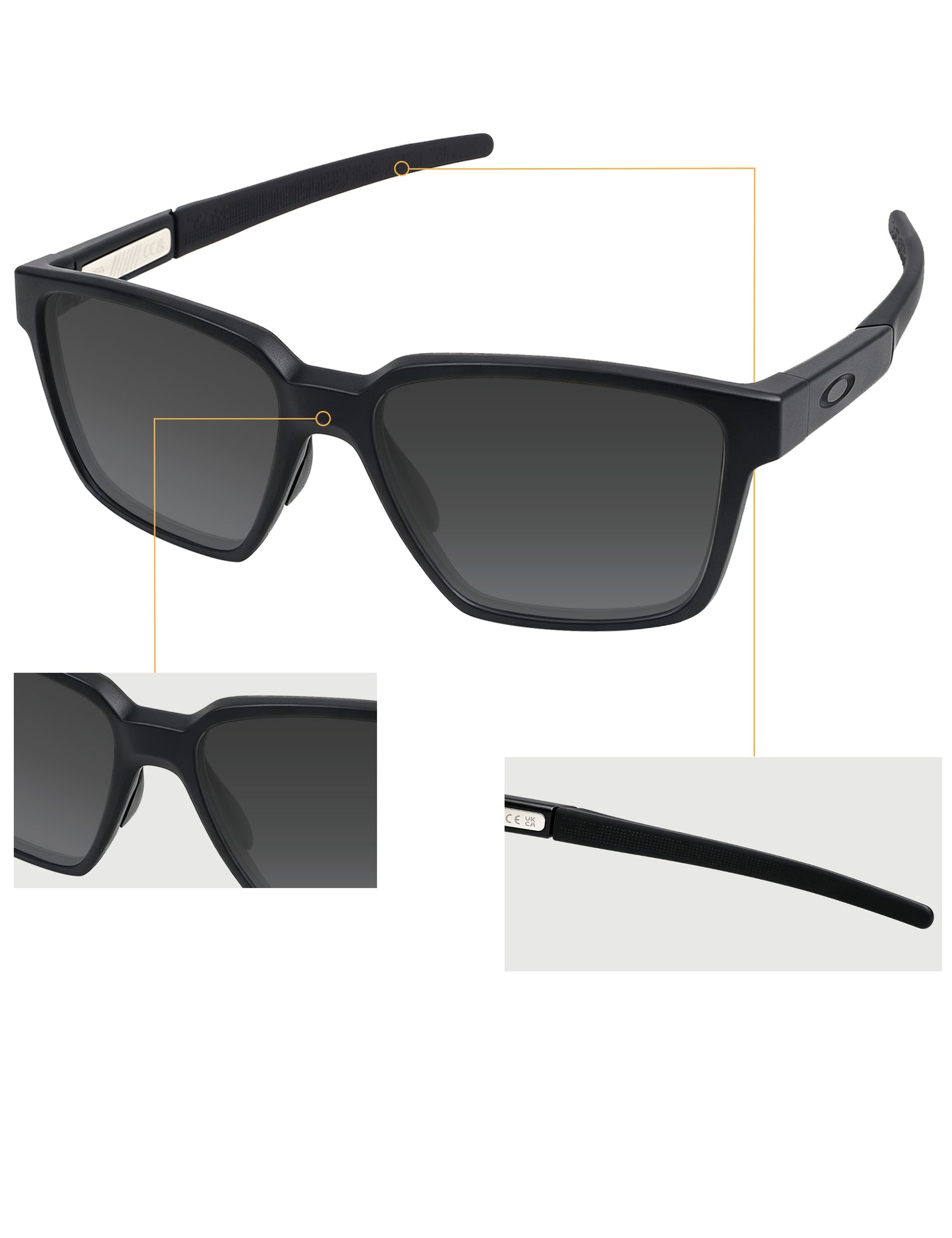 Replacement Earsocks for Oakley Actuator OO9250A 57mm