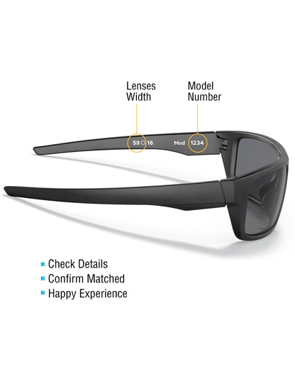 Replacement Frame Front for Oakley Holbrook OO9102 57mm