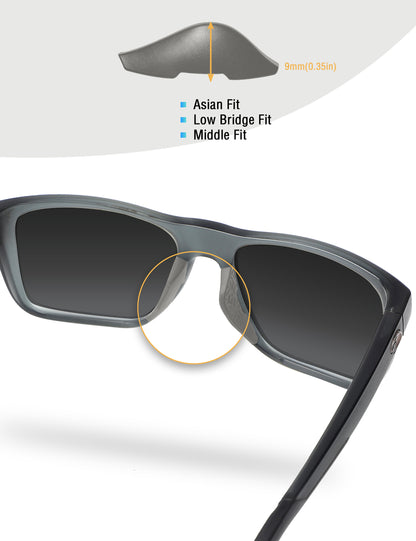 Gray-Asian Fit Middle