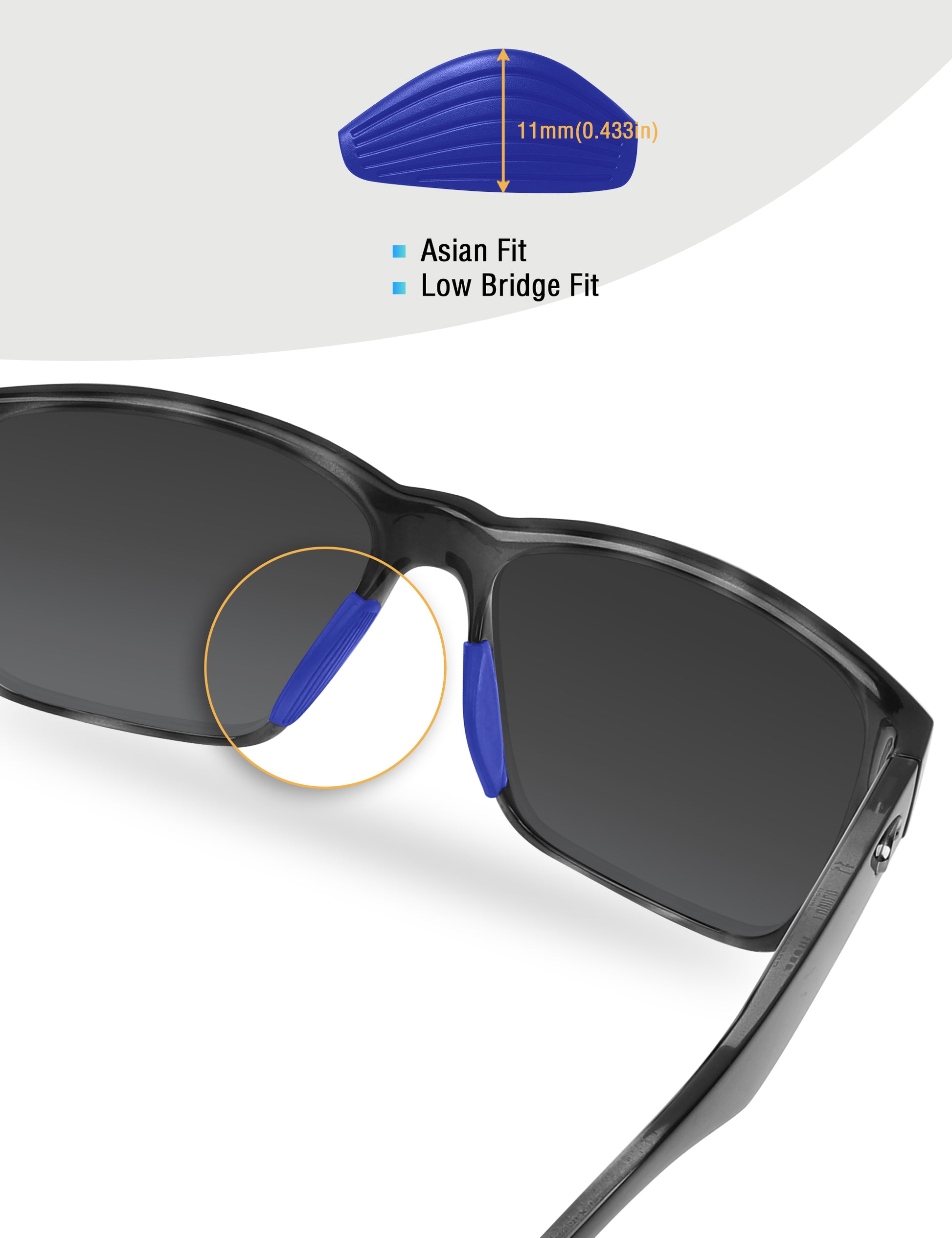 Deep Blue-Asian Fit Standard