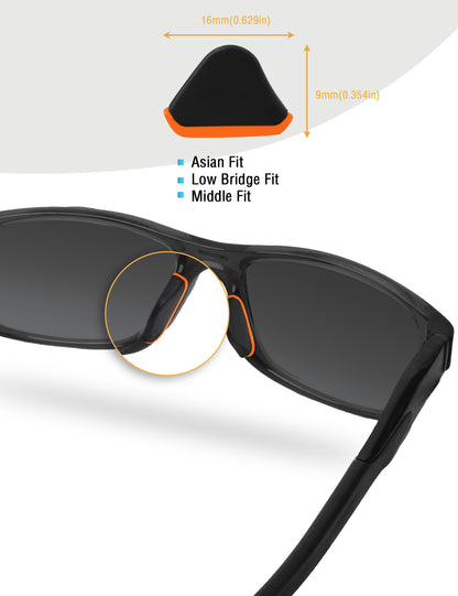 Orange-Asian Fit Middle