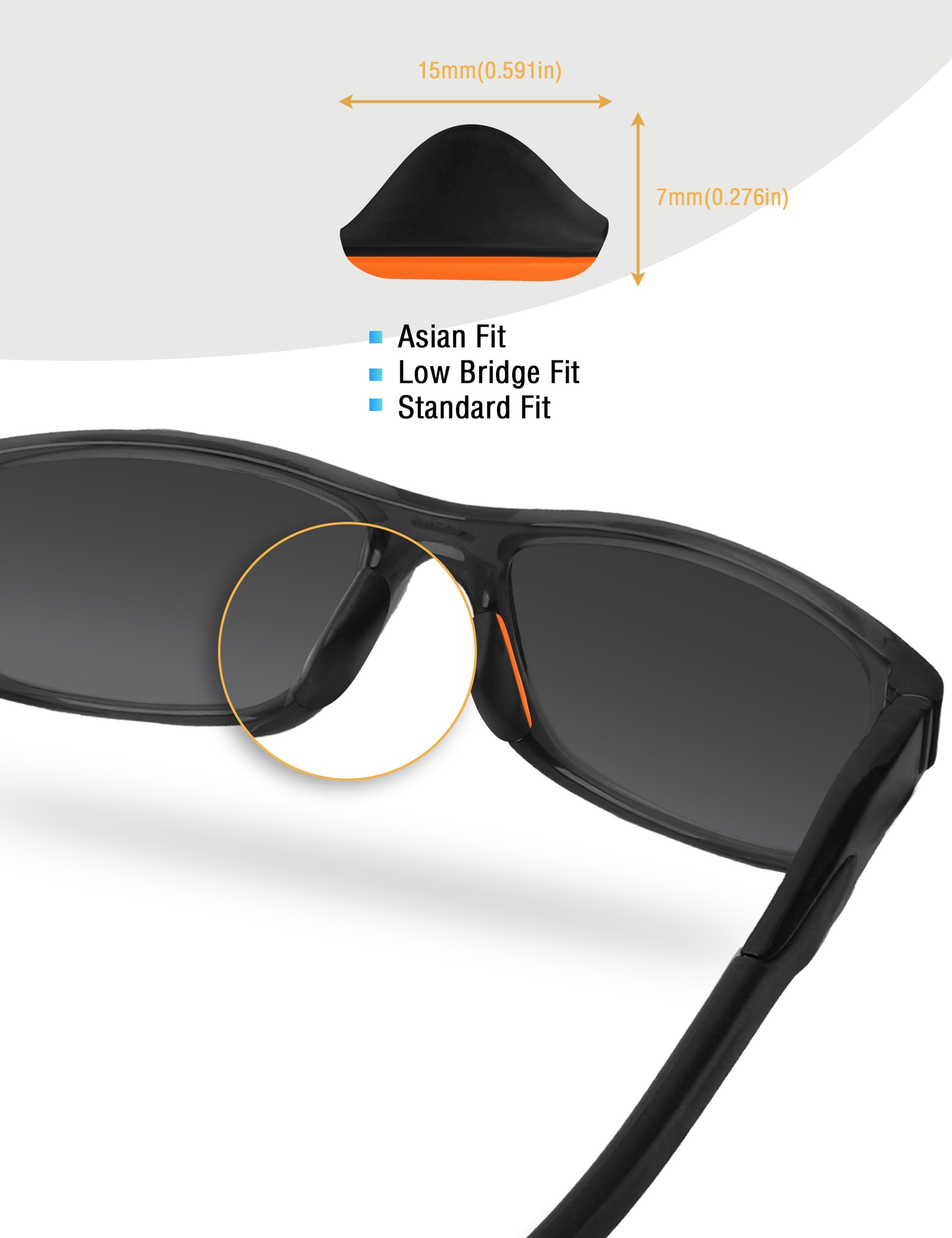 Orange-Asian Fit Standard