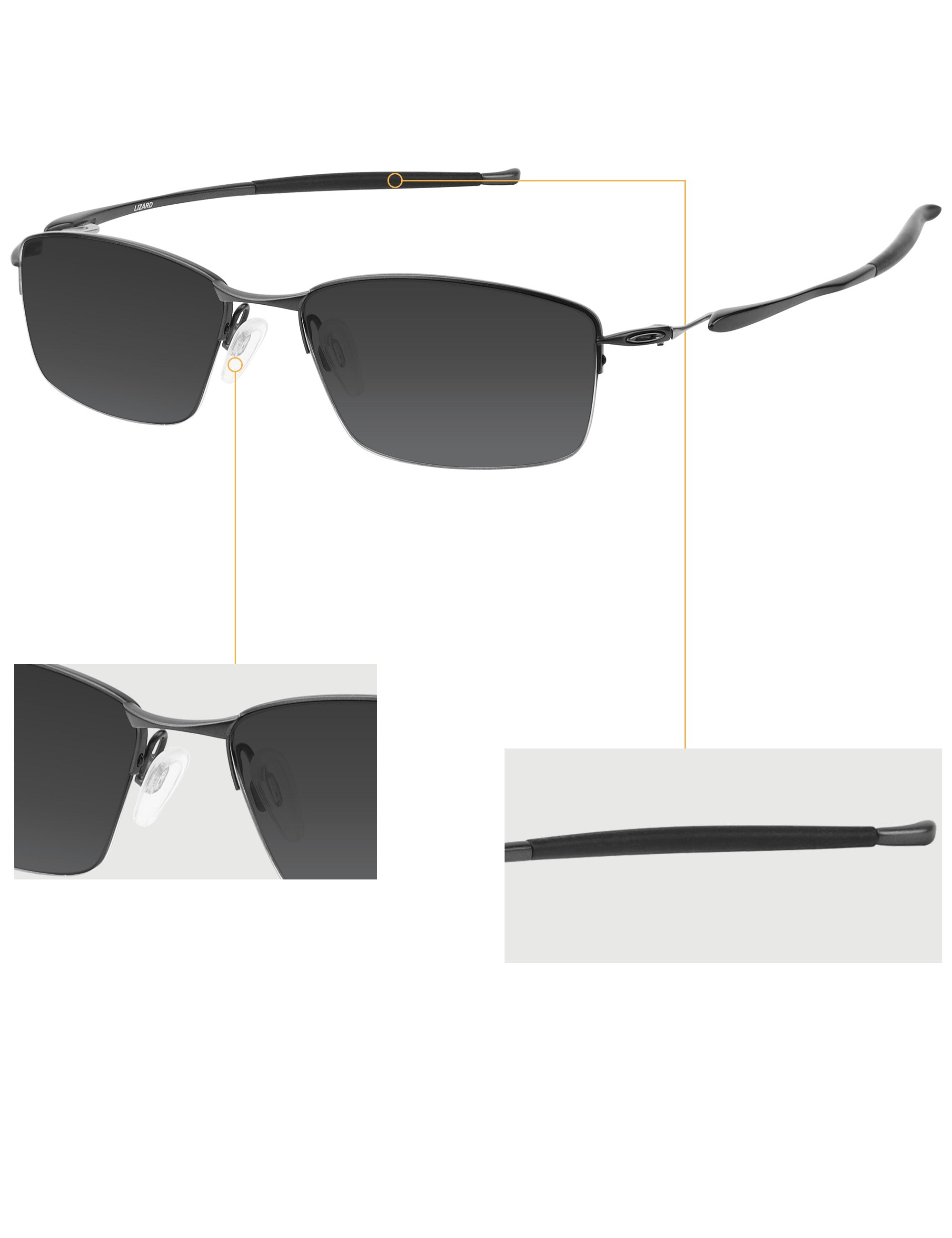 Custom Replacement Nose Pads for Oakley Socket 5.5 OX3218 – Custom