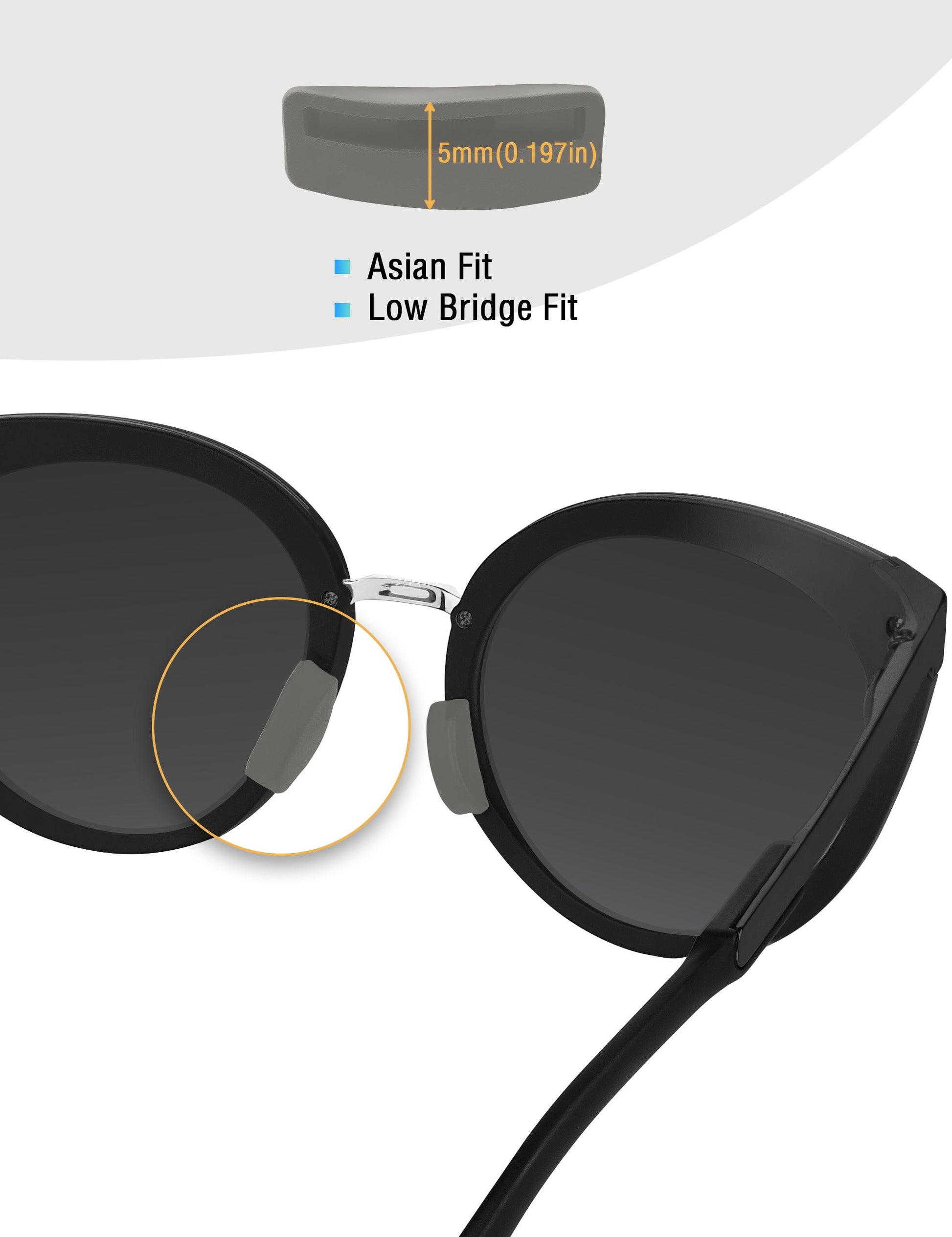 Gray-Asian Fit Standard