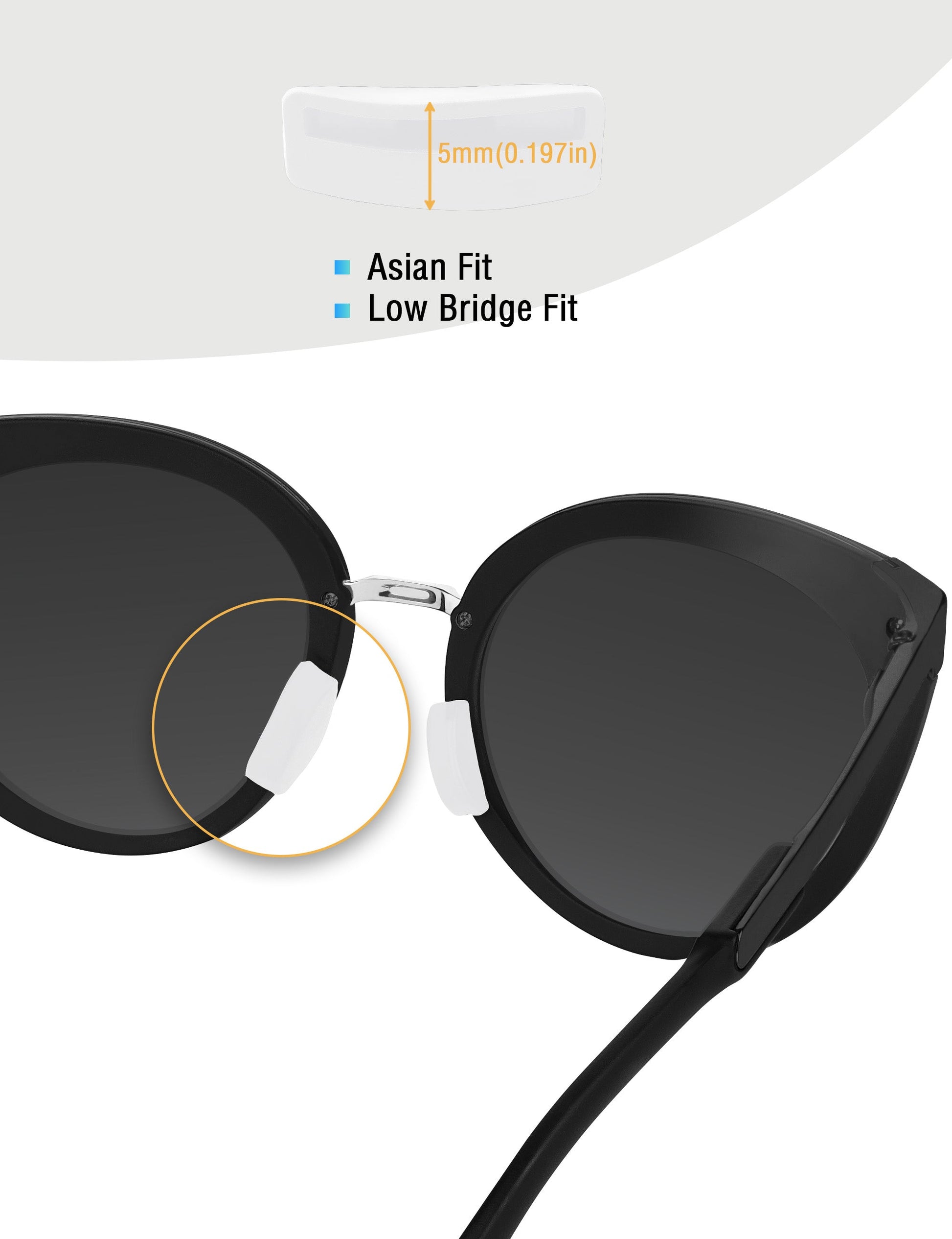 White-Asian Fit Standard