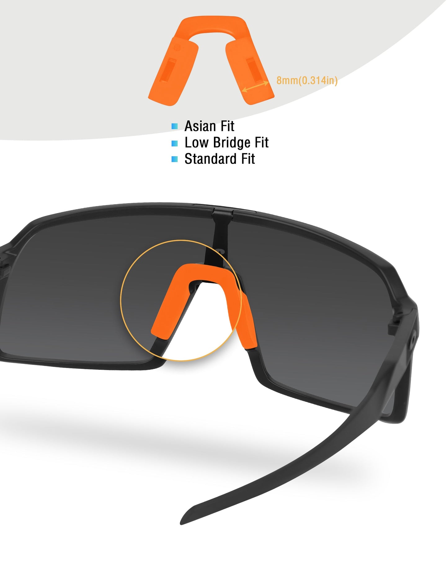 Orange-Asian Fit Standard