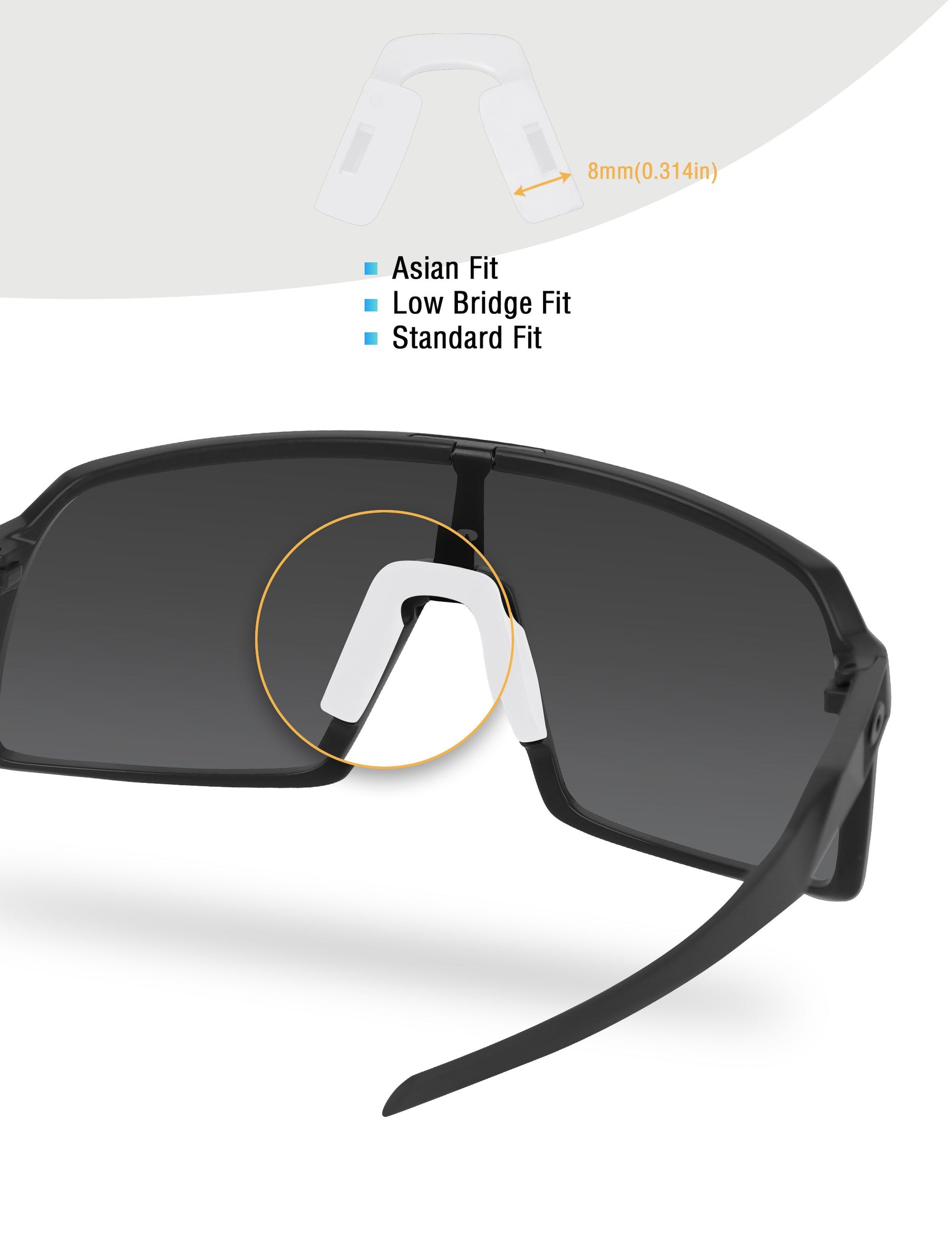 White-Asian Fit Standard