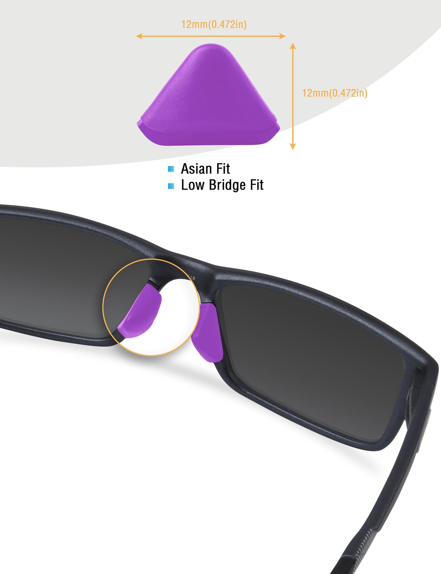 Purple-Asian Fit Middle