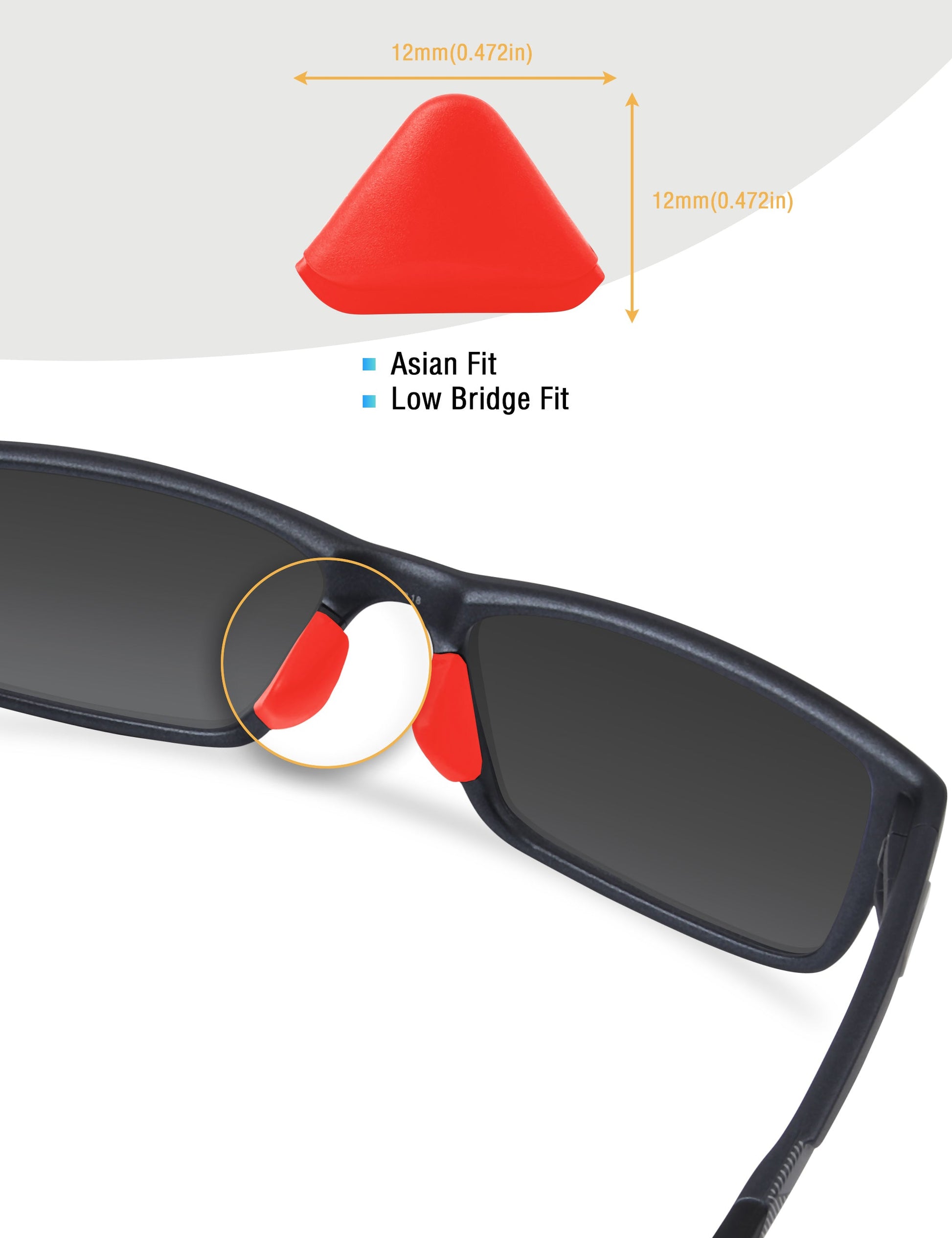 Red-Asian Fit Middle