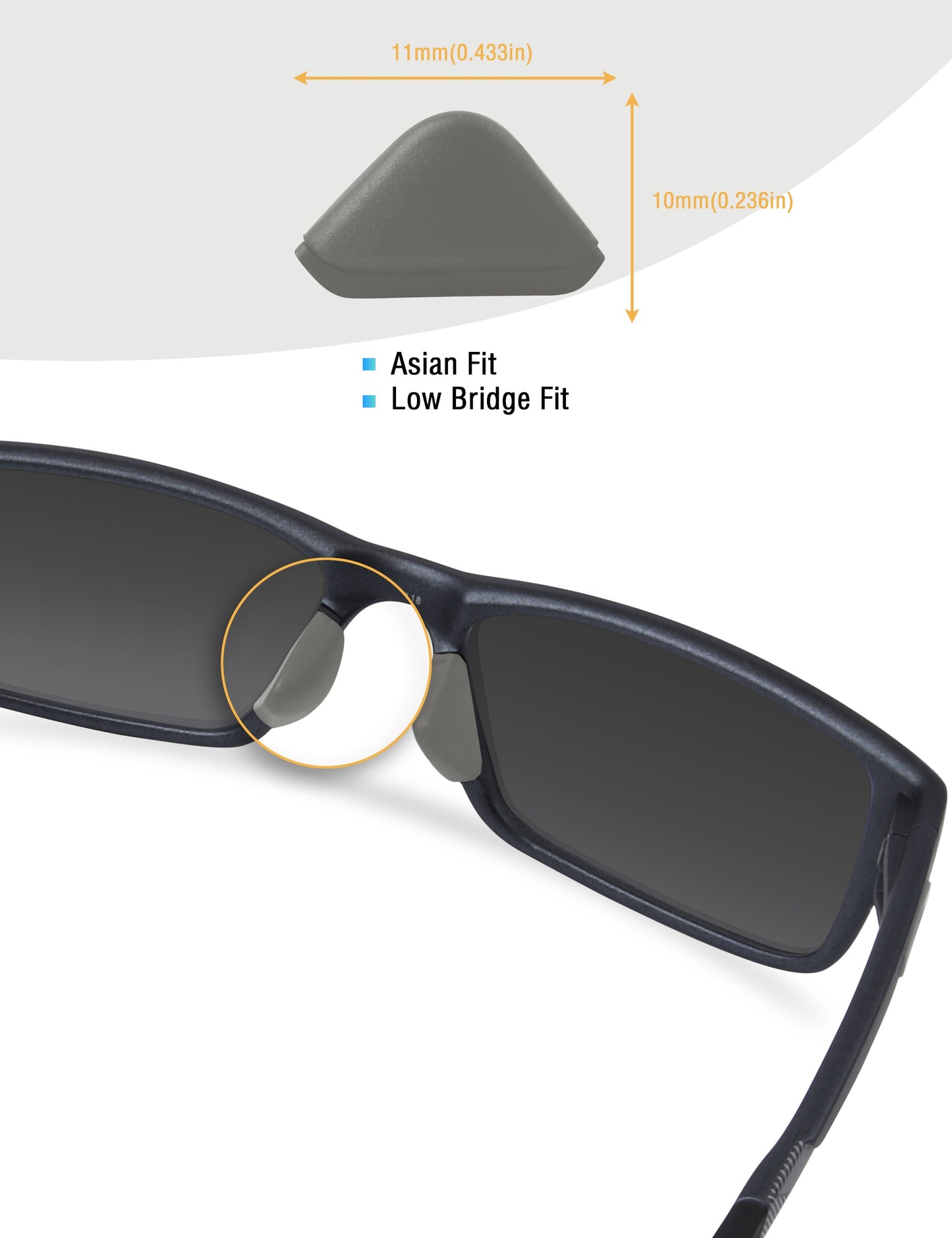 Gray-Asian Fit Standard