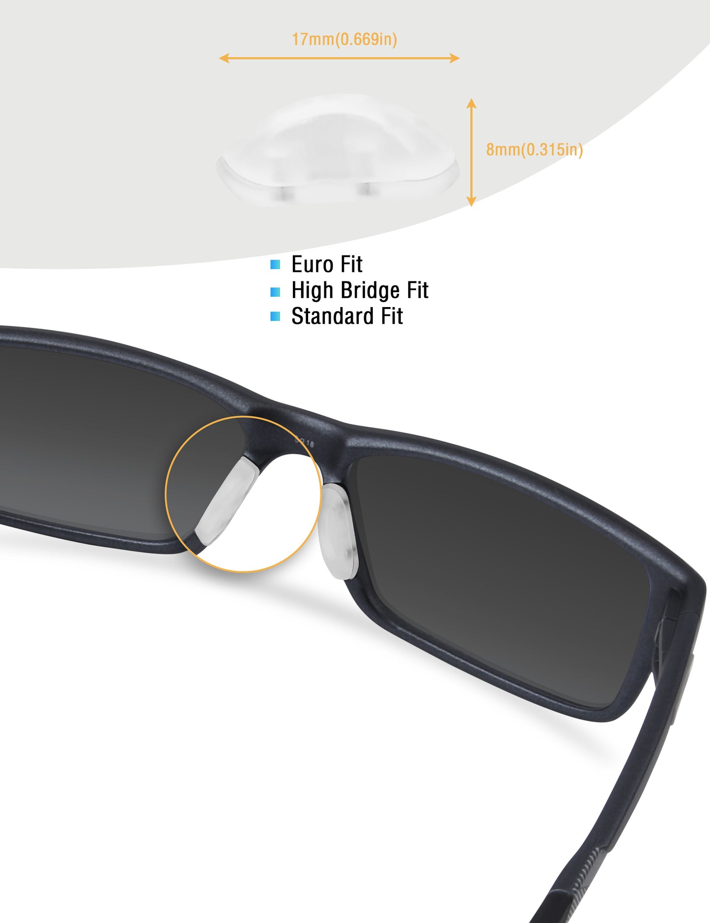 Clear-Euro Fit Standard