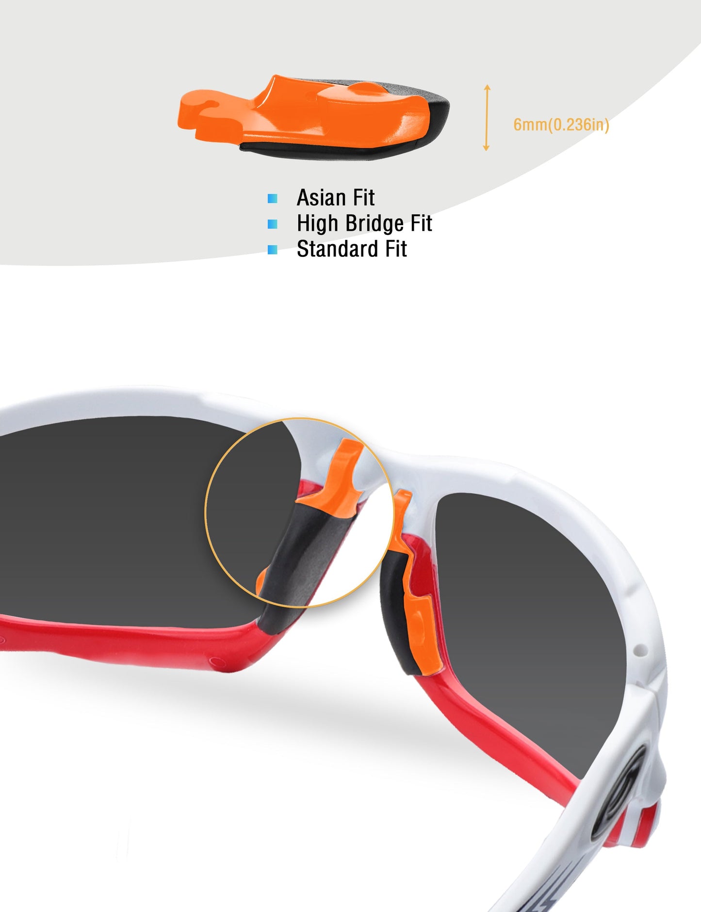 Orange-Asian Fit Standard