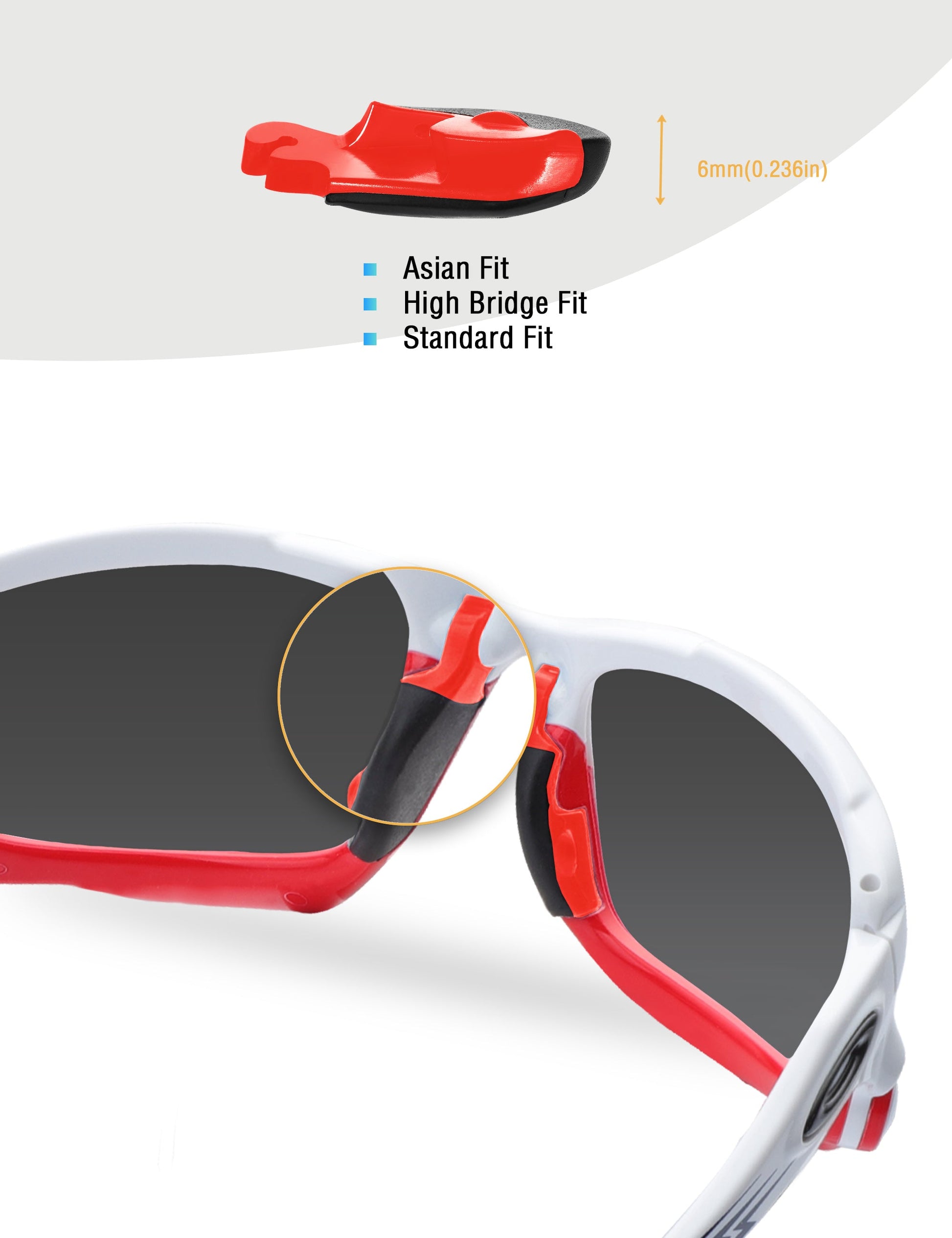 Red-Asian Fit Standard